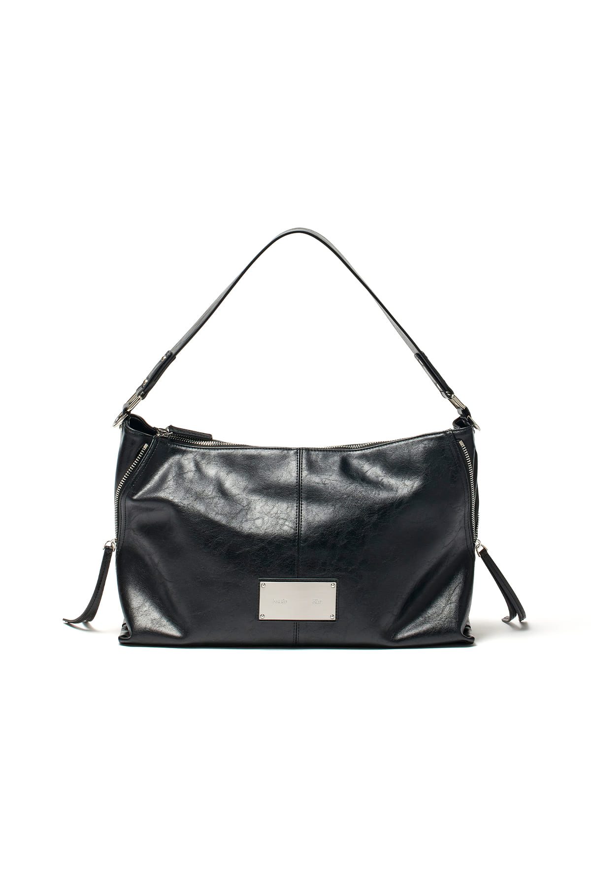 Matin Kim Side Zipper Shoulder Bag LARGE 最新韓國選物🇰🇷側鍊飾帶單肩大流浪袋［防刮耐用 超熱賣復古中性風］