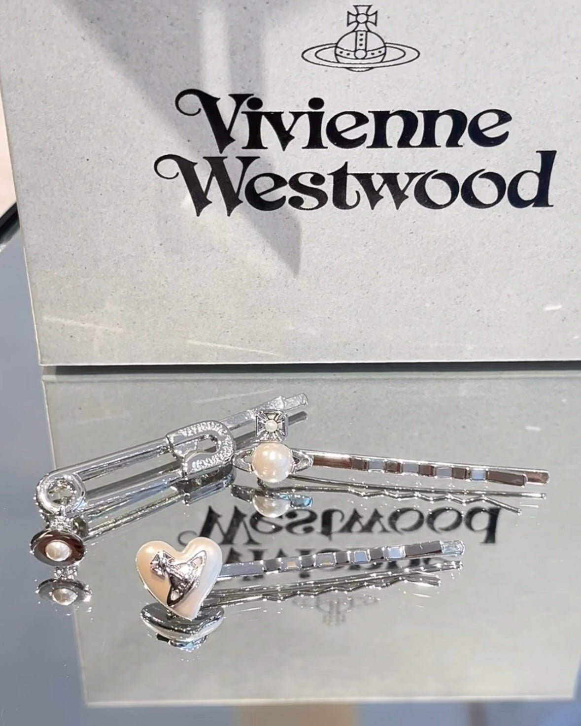VIVIENNE WESTWOOD Tilde Bobby Pin Set [Girl's Day惠利同款髮夾三件裝]