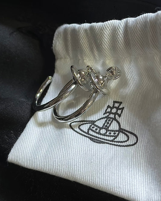Vivienne Westwood Vera Earrings 小土星耳圈