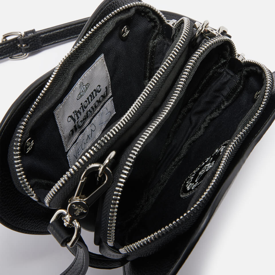 Vivienne Westwood Louise Vegan Leather Crossbody Bag 雙層心心袋