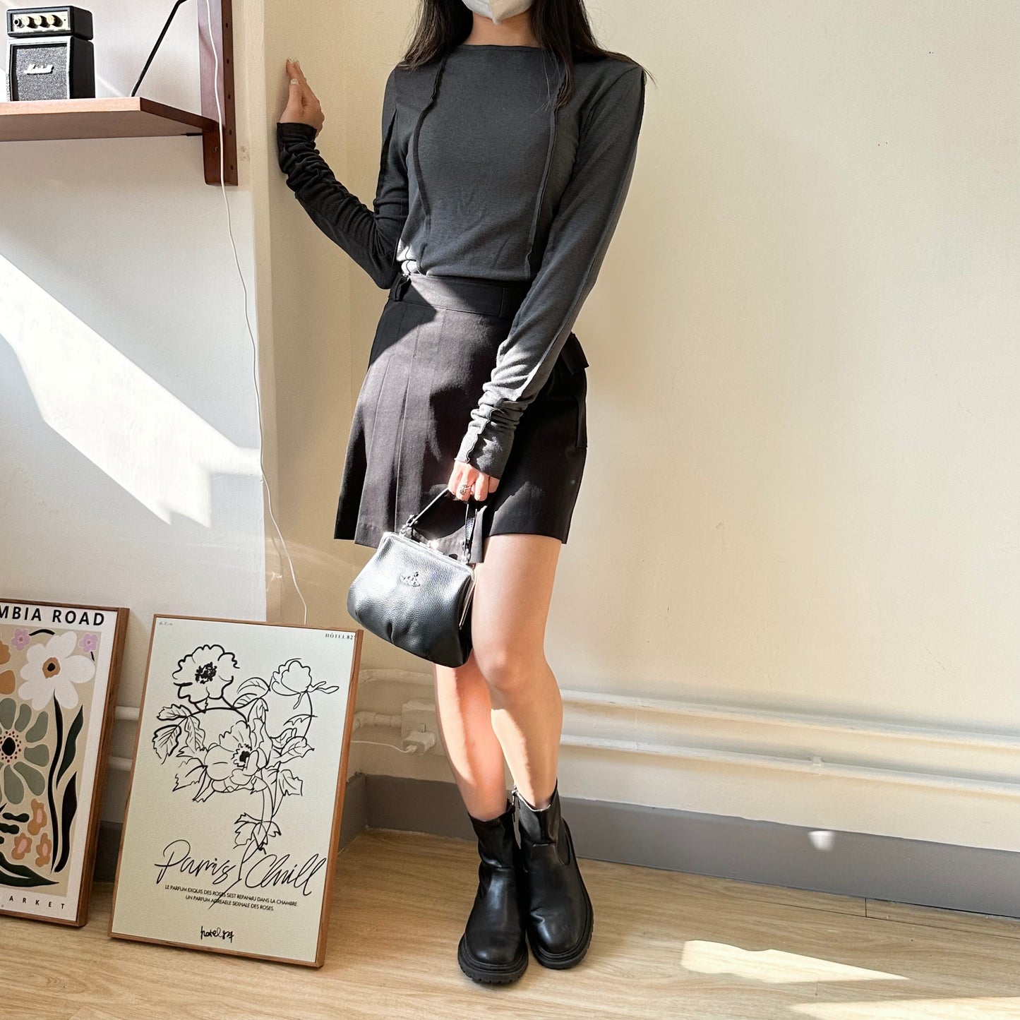 Belted Cargo Skirt [門市搬遷清貨限時優惠$129!]