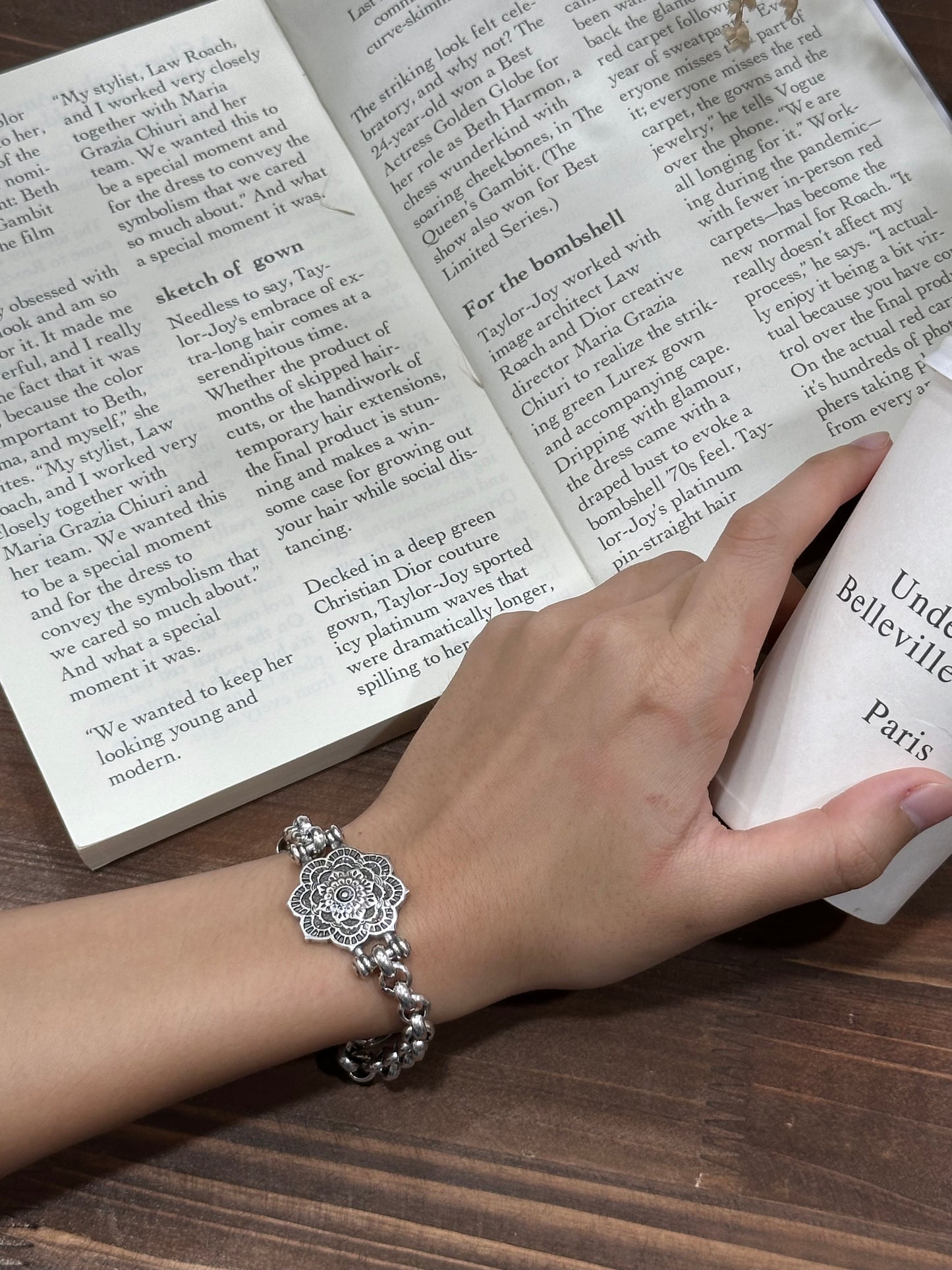 Otro Accesorio 西班牙手工飾物 - Vintage Flower Bracelet