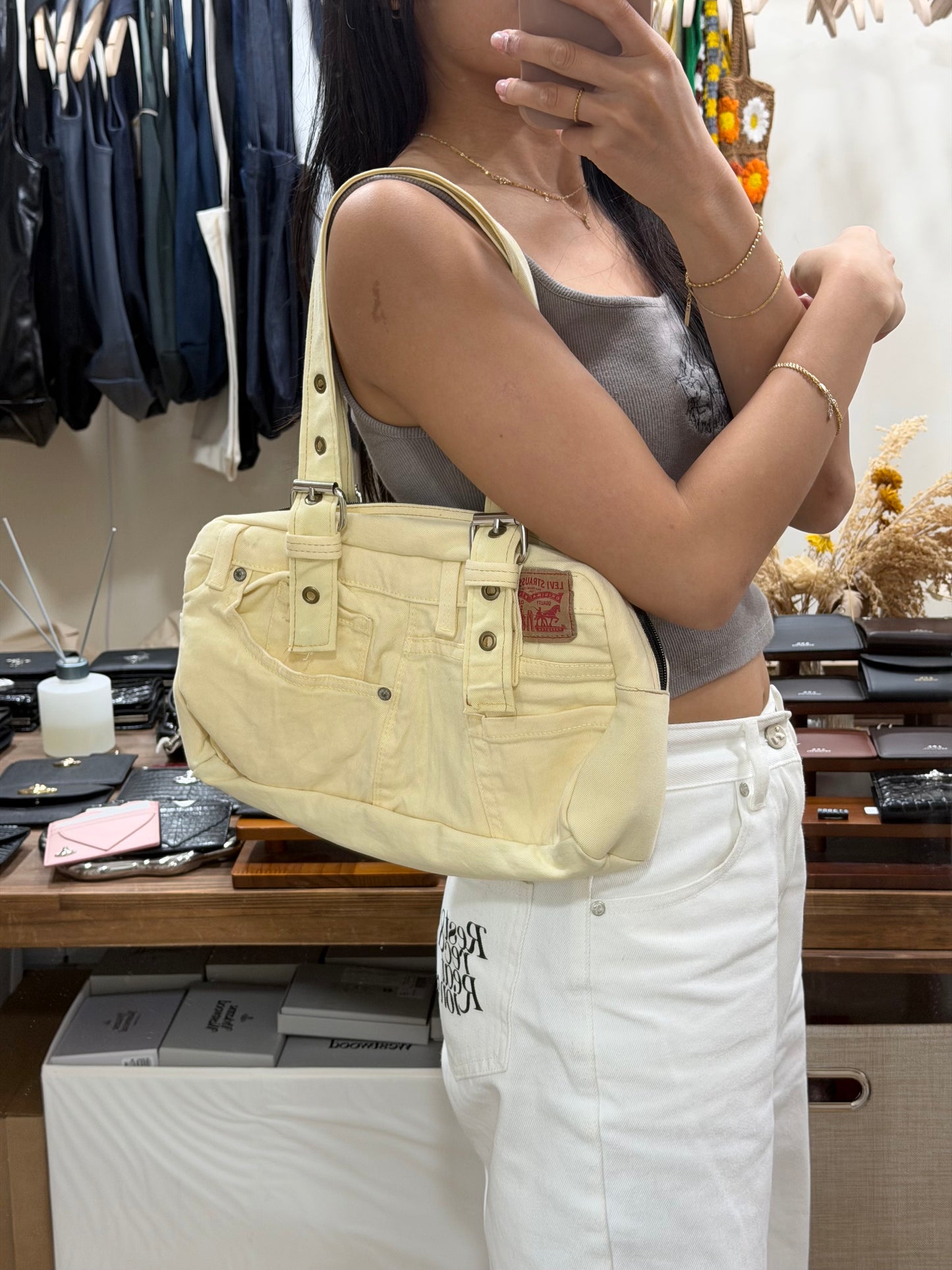 Thailand Remade Vintage Shoulder Bag [Polo款$199🌴獨一無二每款只有1個]