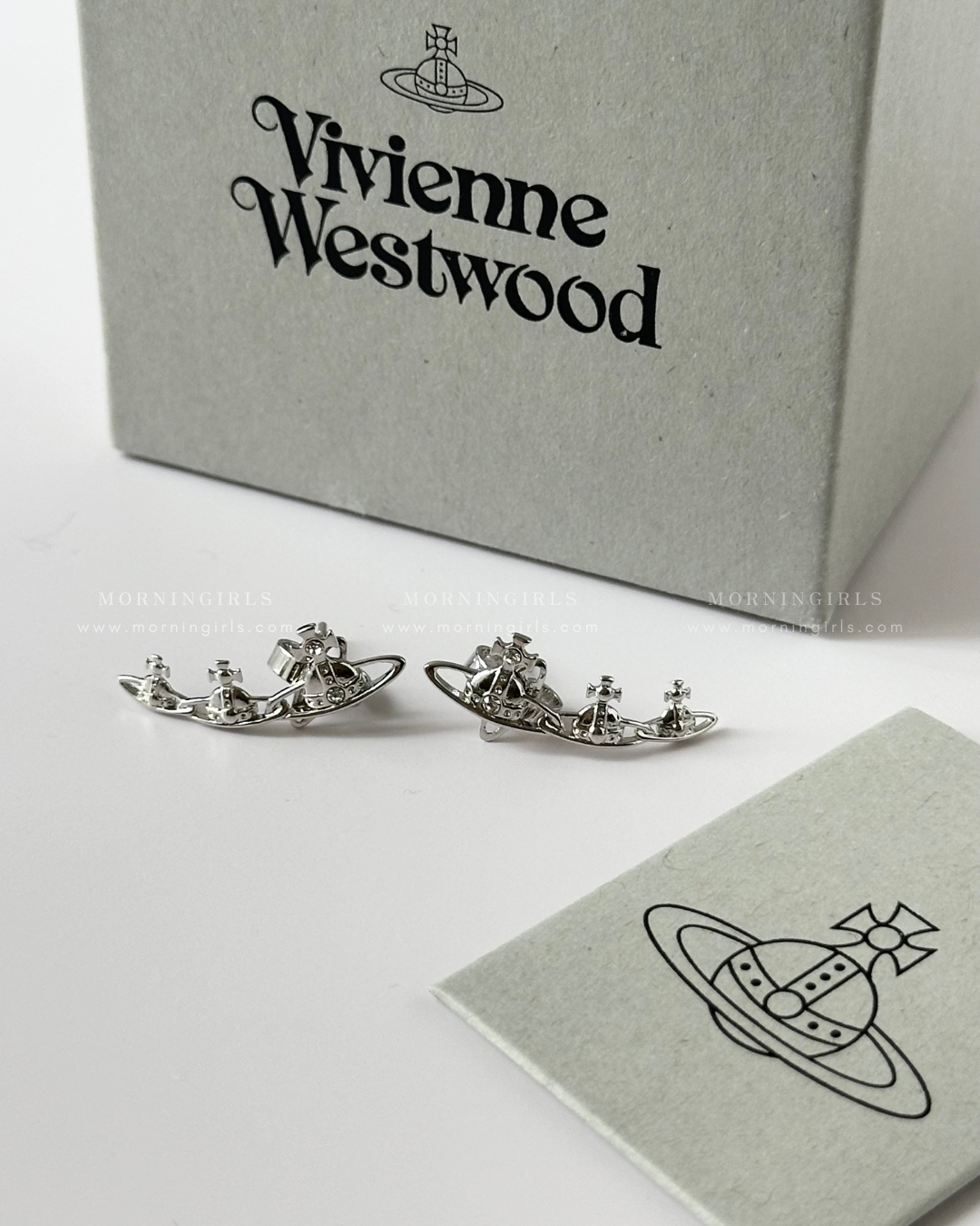 Vivienne Westwood Candy Earrings [店主自留款式 純美3連星球⋆˙⟡］
