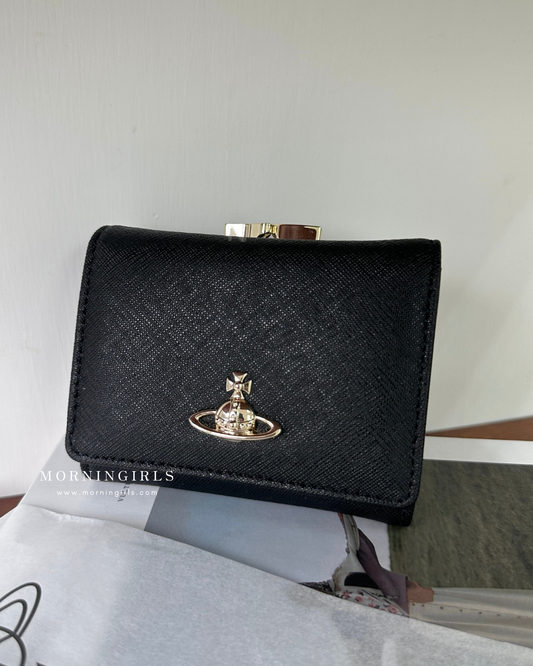 Vivienne Westwood Small Frame Wallet 復古金十字紋 [雙11折上折 超罕有相位! ]