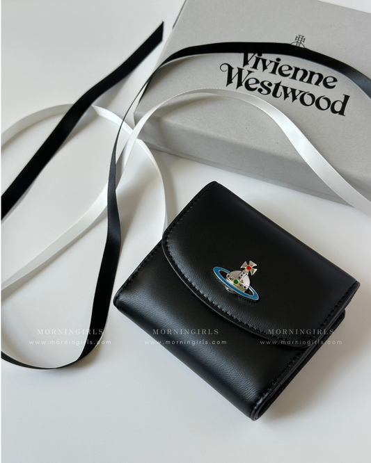 Vivienne Westwood Small Wallet 超軟熟小羊皮 [雙11折上折 超罕有連相位銀包]