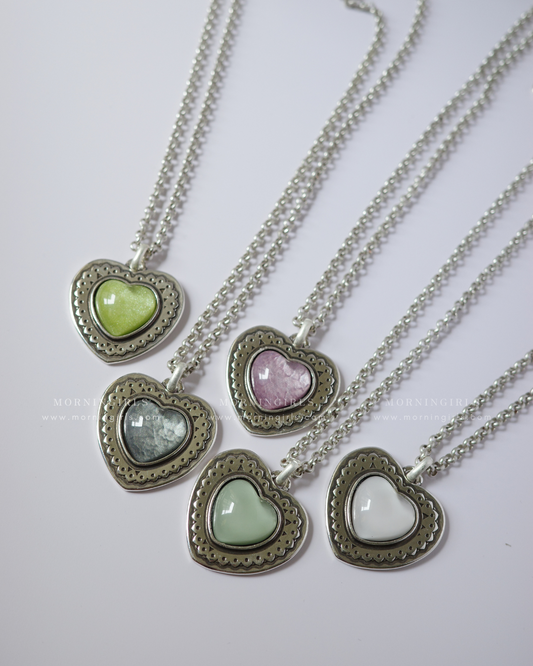 Otro Accesorio 西班牙手工飾物 - Vintage Heart Necklace [NEW ITEM! 推薦! 必入手!]