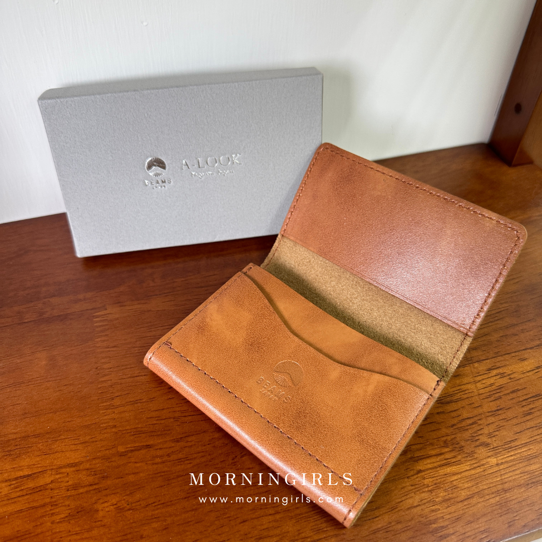 Beams Japan x A-Look 別注版 Business Cardholder [全牛皮連盒 清貨優惠中!]