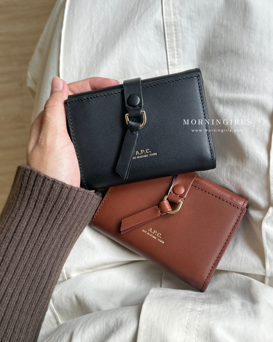 A.P.C. Noa Trifold Wallet