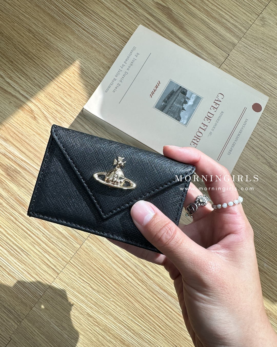 Vivienne Westwood Envelope Mini Wallet 掌心小銀包 [最新秋冬奶啡小牛皮 小尺寸銀包推介!]
