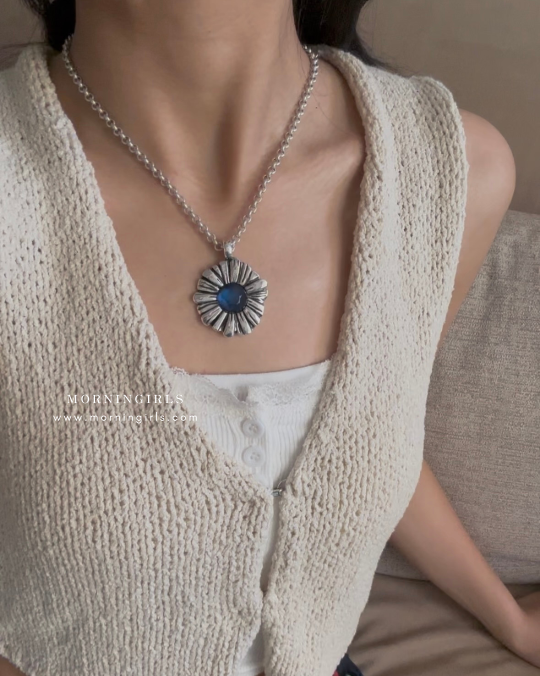 Otro Accesorio 西班牙手工飾物 - Flower Necklace 經典花花頸鏈 [NEW ITEM!]