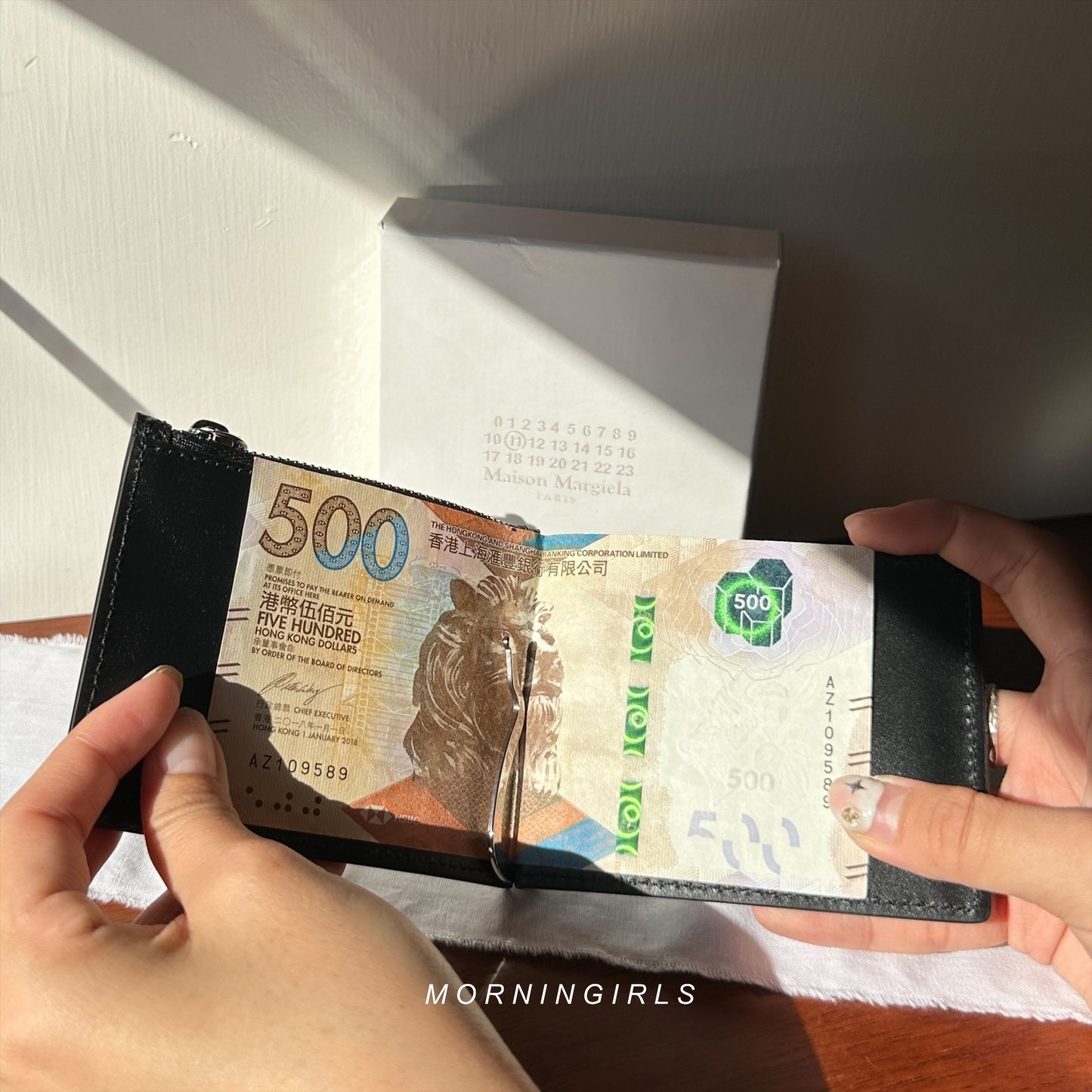 Maison Margiela Four Stitches Leather Wallet