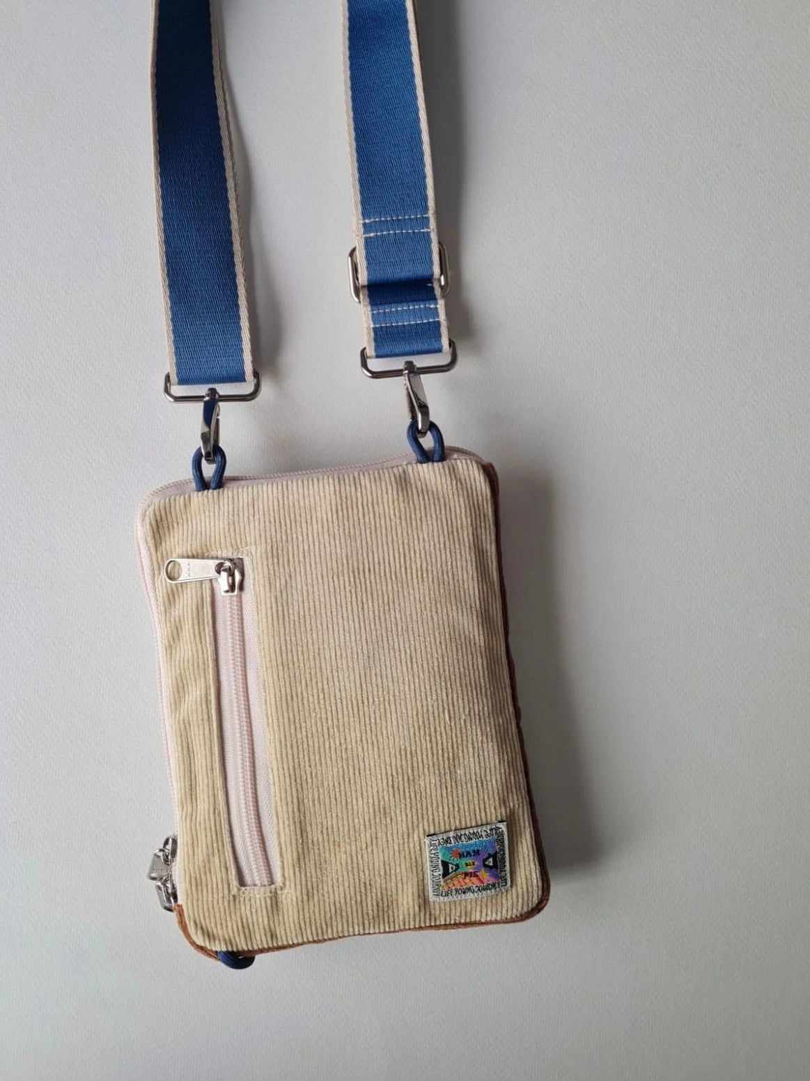 Hamblepie 泰國自家品牌 - Corduroy Little Doddle Flat Shoulder Bag