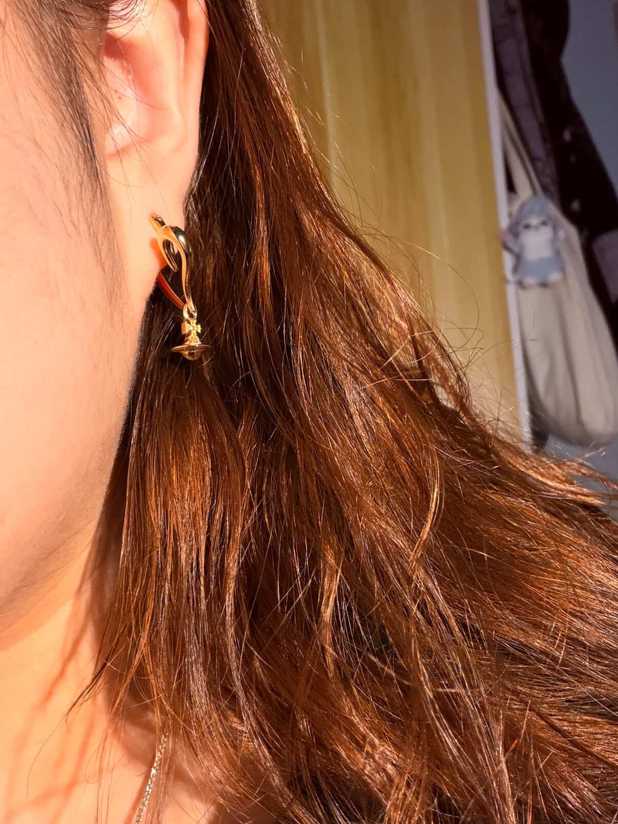 Vivienne Westwood Emily Earrings [超可愛小土星吊墜 金銀2色現貨供應中]