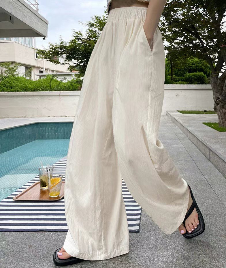 [KRPT003] 索索涼感闊褲［全橡筋腰 超舒服!］