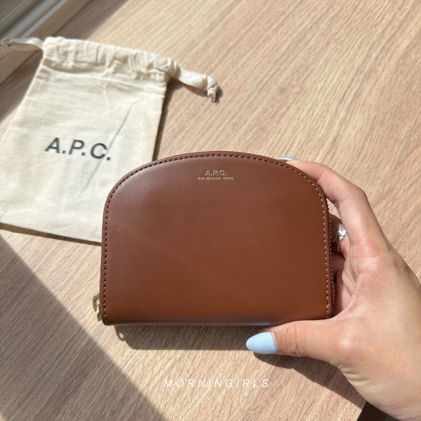 A.P.C. Demi Lune Wallet