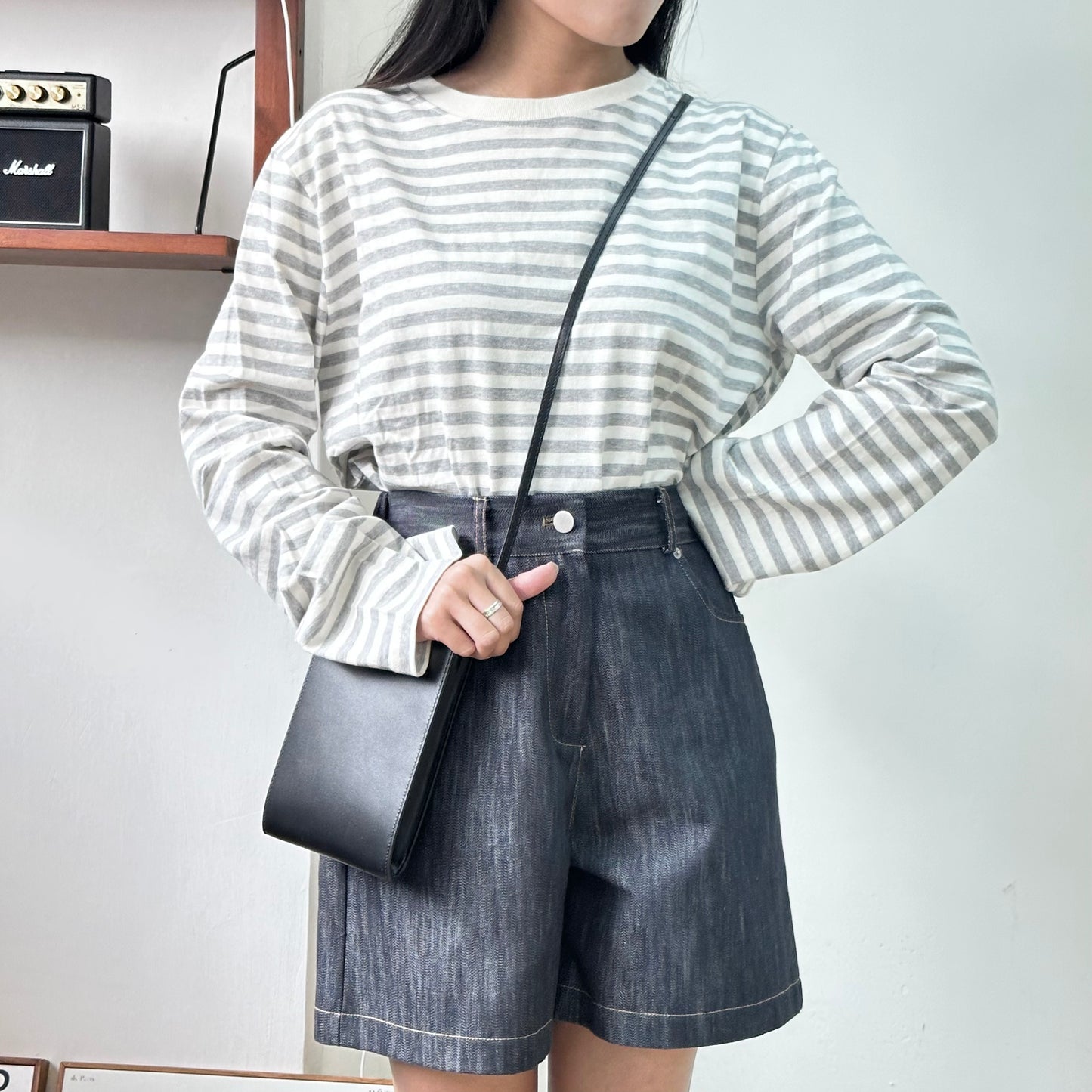 日系寬鬆間條BASIC TEE［超舒服!!!］[門市搬遷清貨限時優惠$99!]