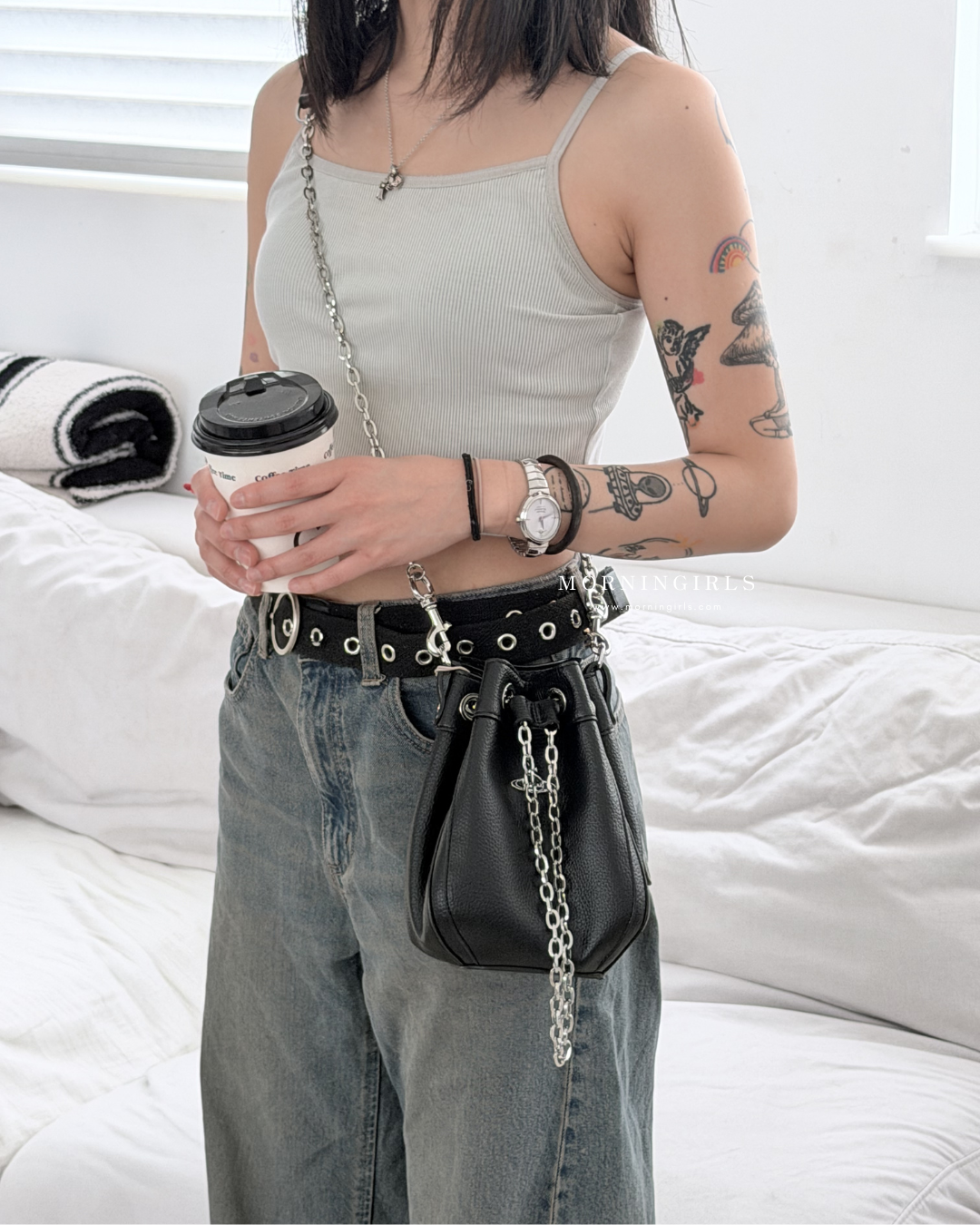 Vivienne Westwood Chrissy Small Bucket Bag 經典水桶袋
