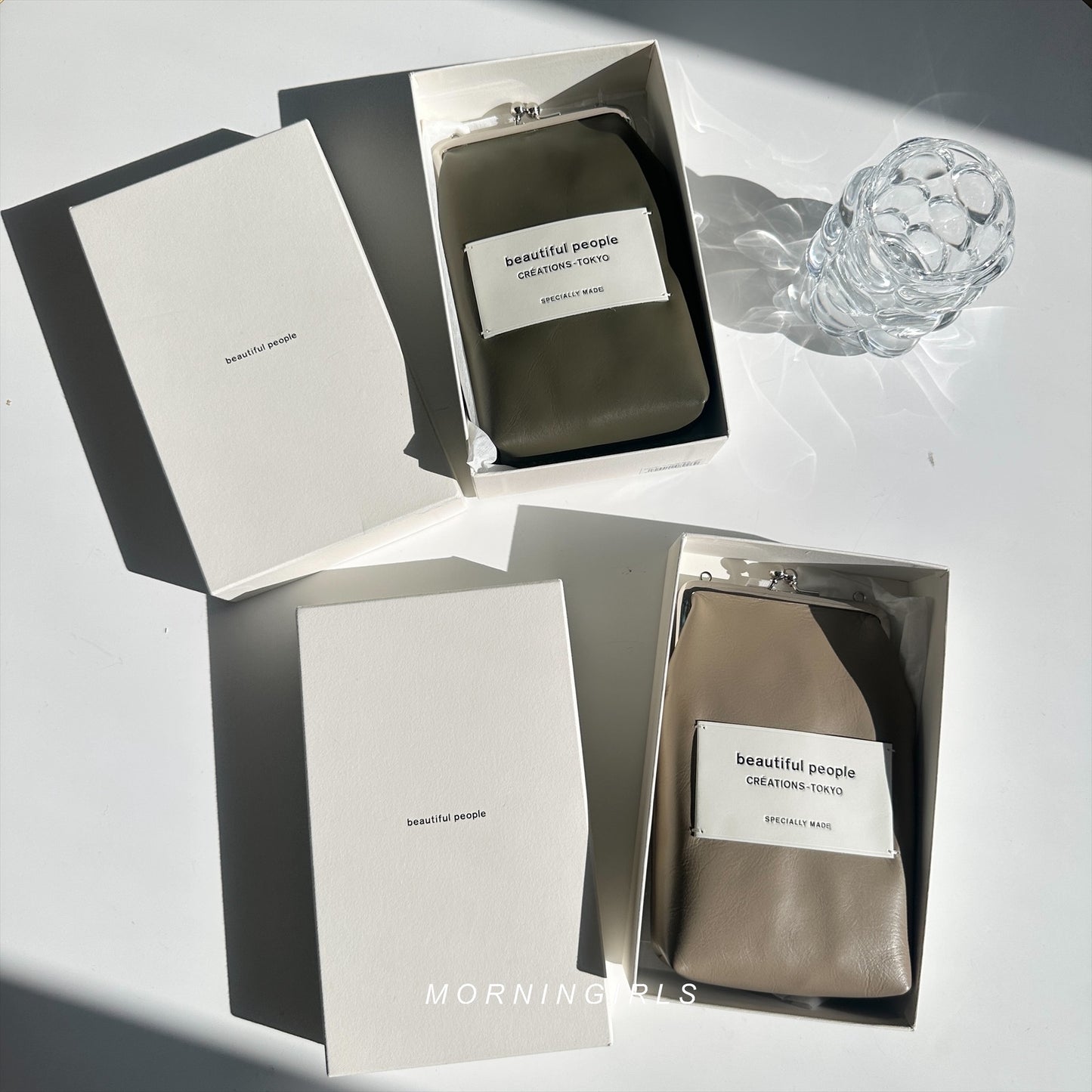 Beautiful People Clasp Pouch 口金小袋子 2色入［日本已停產 現貨優惠!］