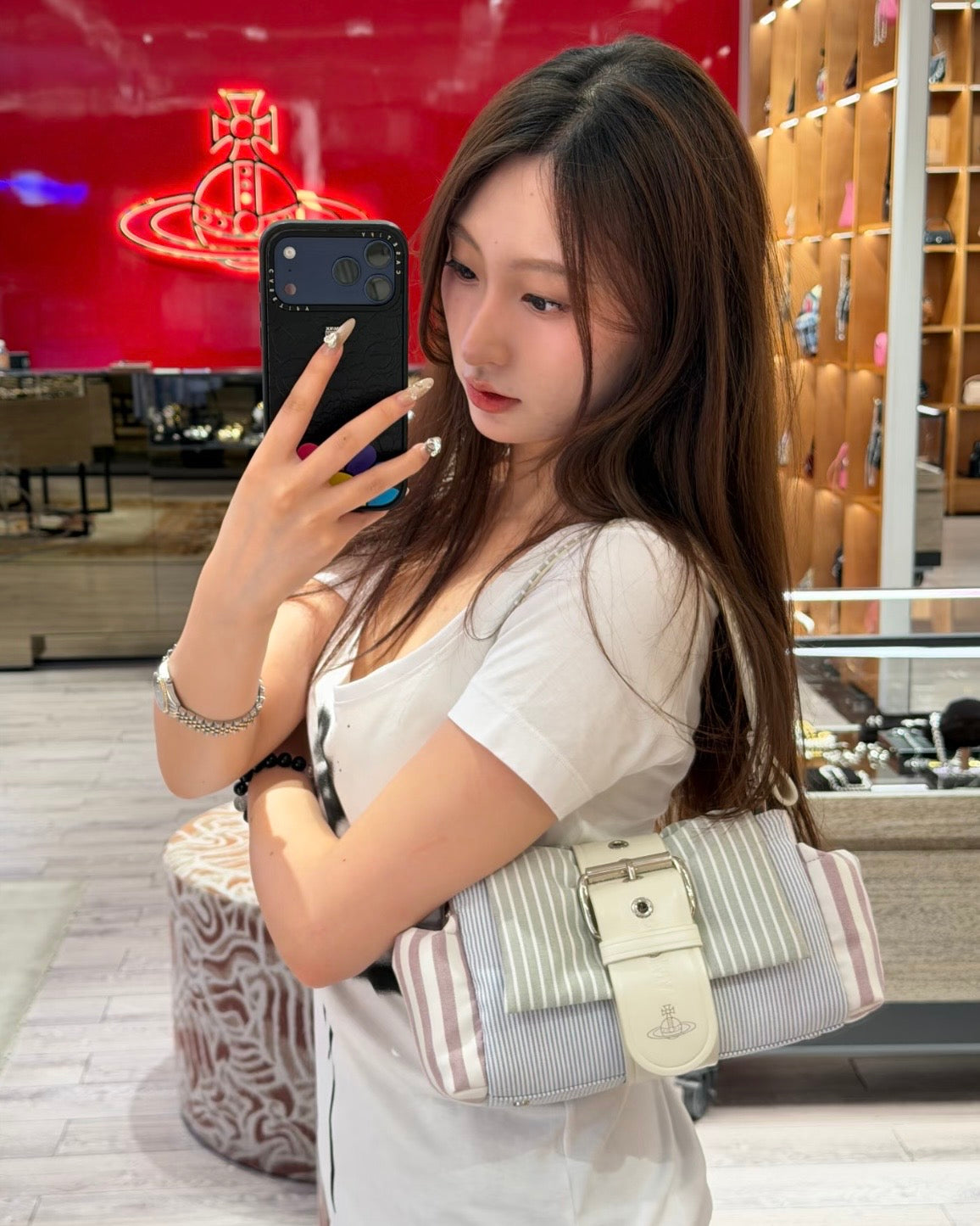 Vivienne Westwood Hazel Treasure Handbag 2026春夏限定少女感蛋糕配色 [超限量只有2個］