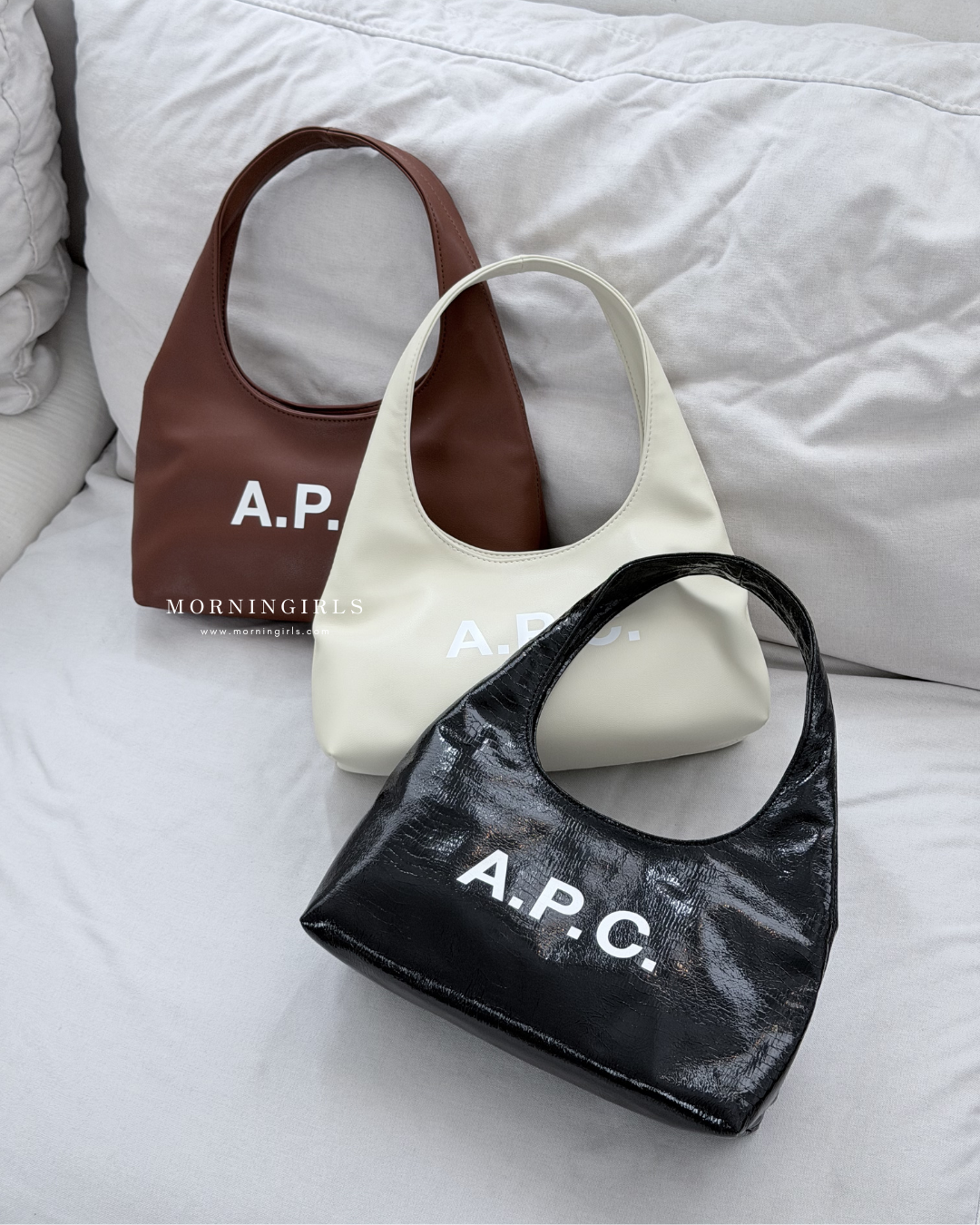 A.P.C. Baby Ninon Shoulder Bag［新色上架 超可愛腋下袋! 全現貨發售中］