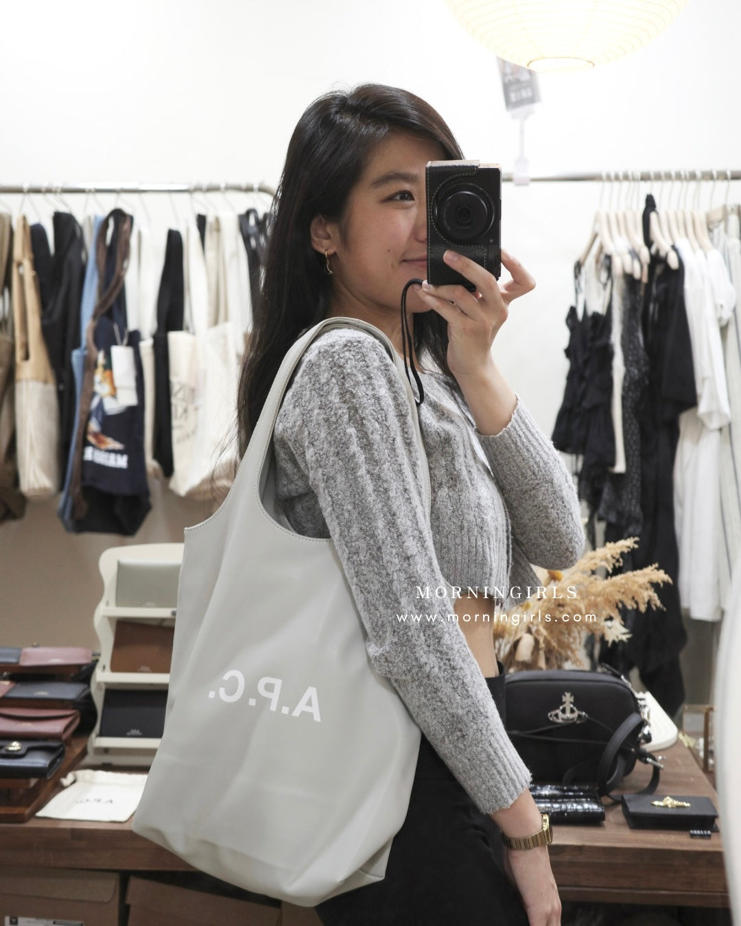 A.P.C. Ninon Tote Bag [SMALL] [可放A4尺寸!]