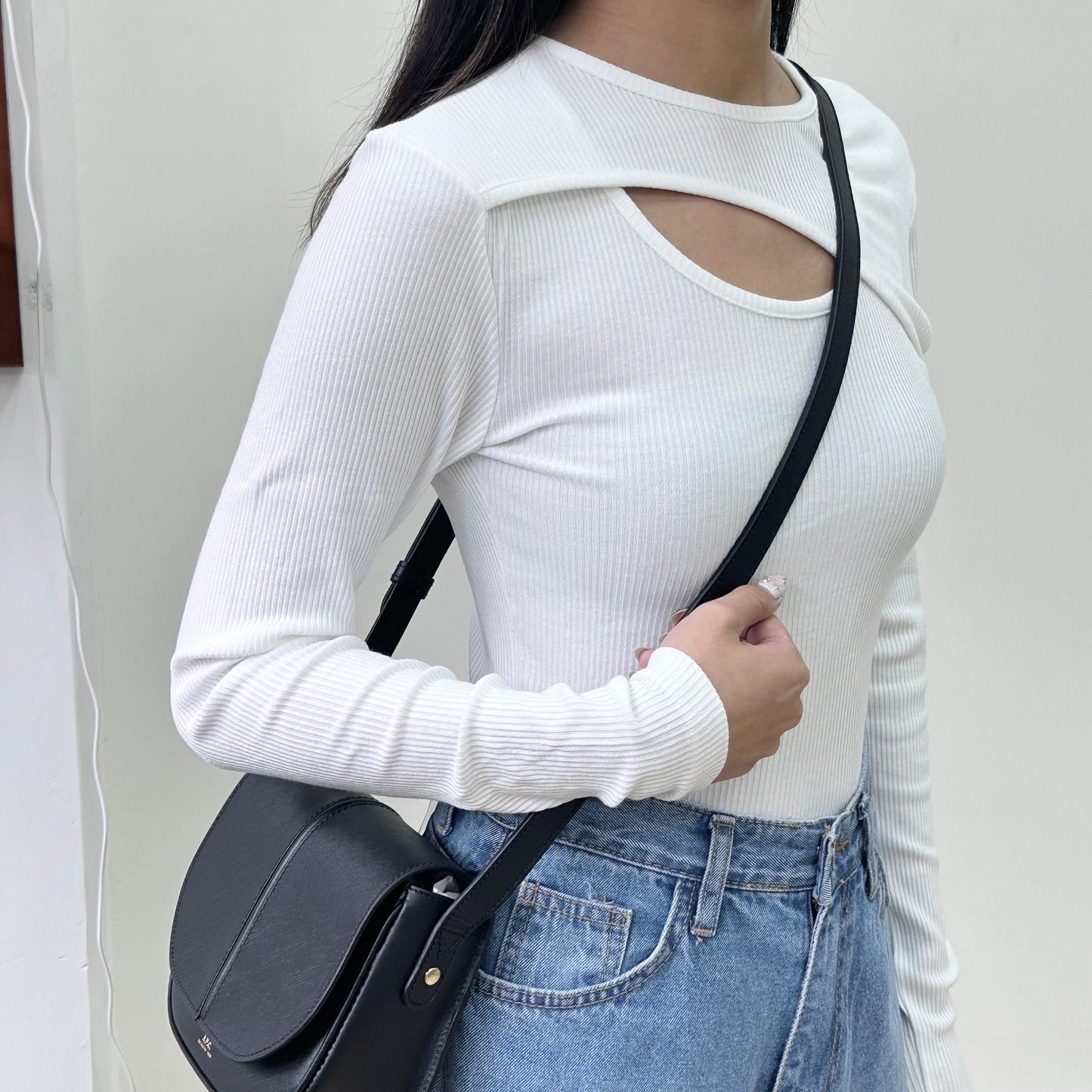 假兩件 Cut-off Top [門市搬遷清貨限時優惠$129!]