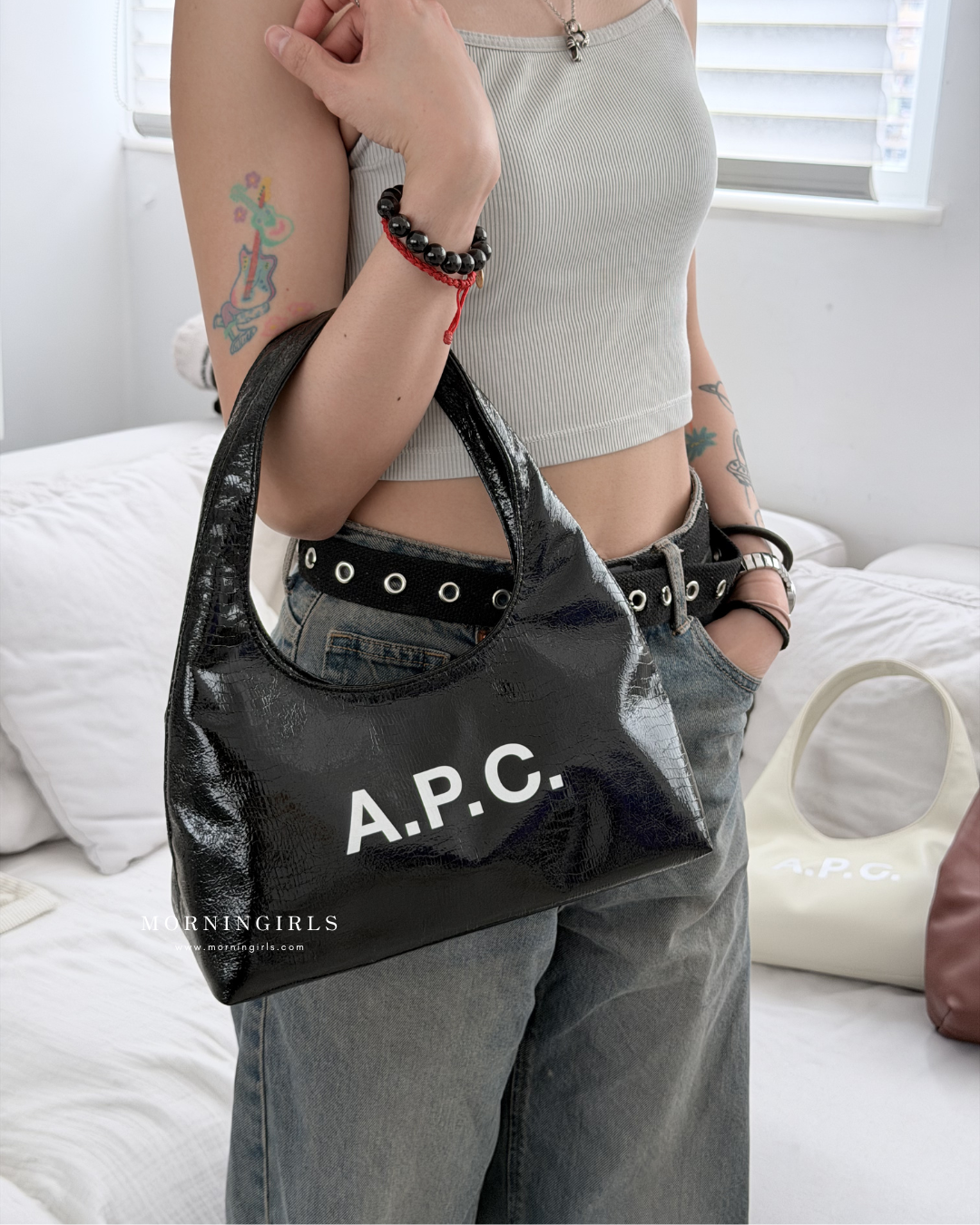 A.P.C. Baby Ninon Shoulder Bag［新色上架 超可愛腋下袋! 全現貨發售中］