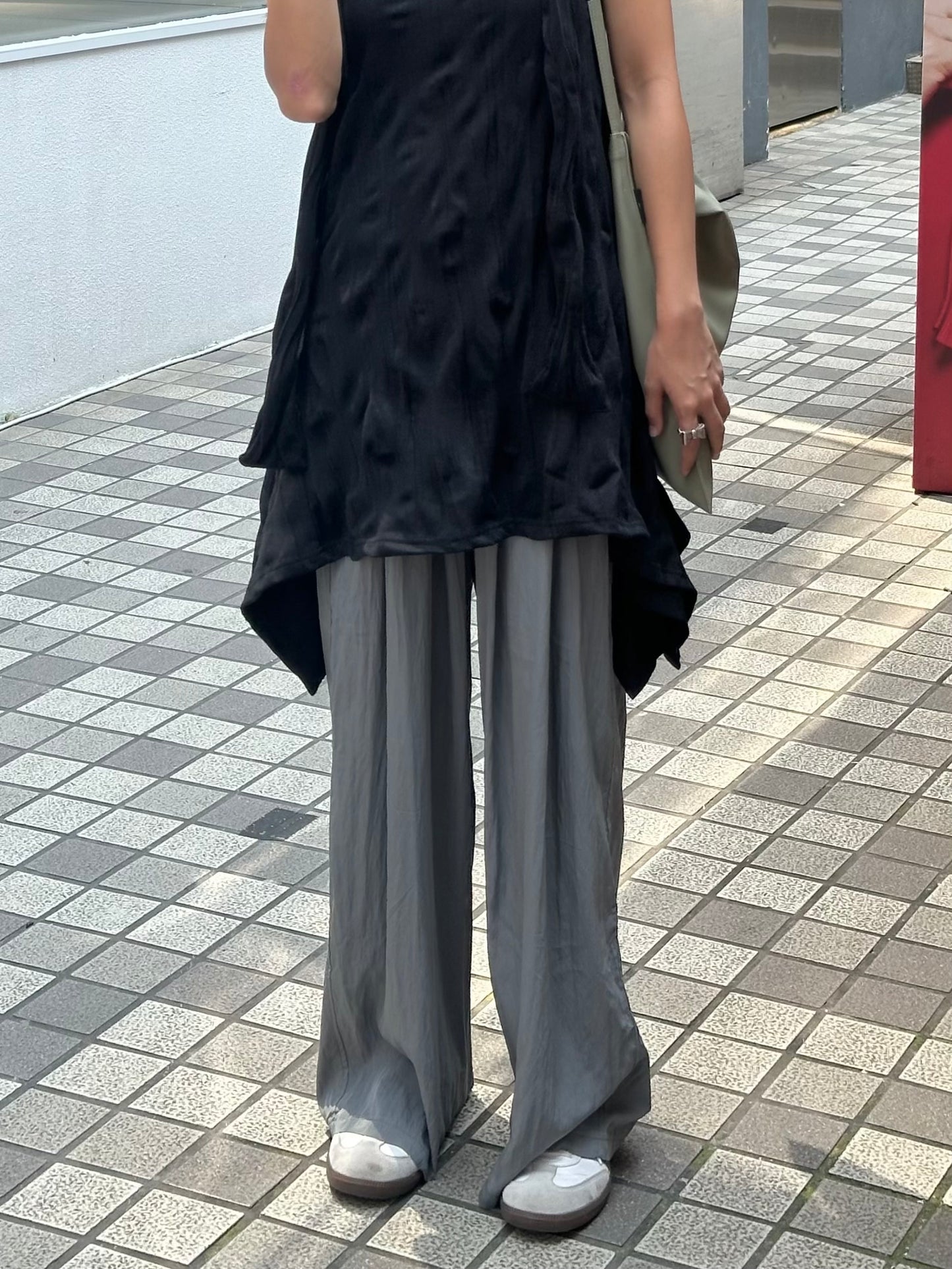 [KRPT003] 索索涼感闊褲［全橡筋腰 超舒服!］