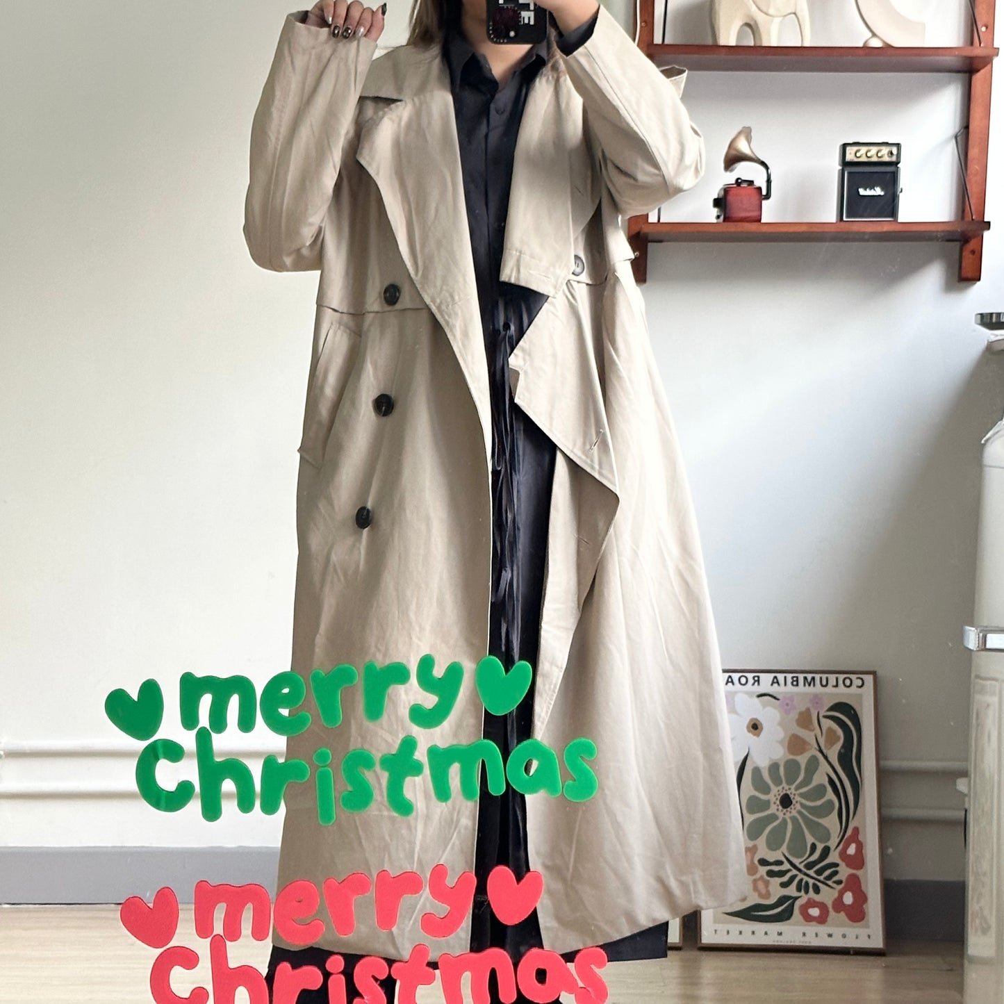 French Trench Coat [CP值超高!! 建議160up穿著]  [門市搬遷清貨限時優惠$149!]