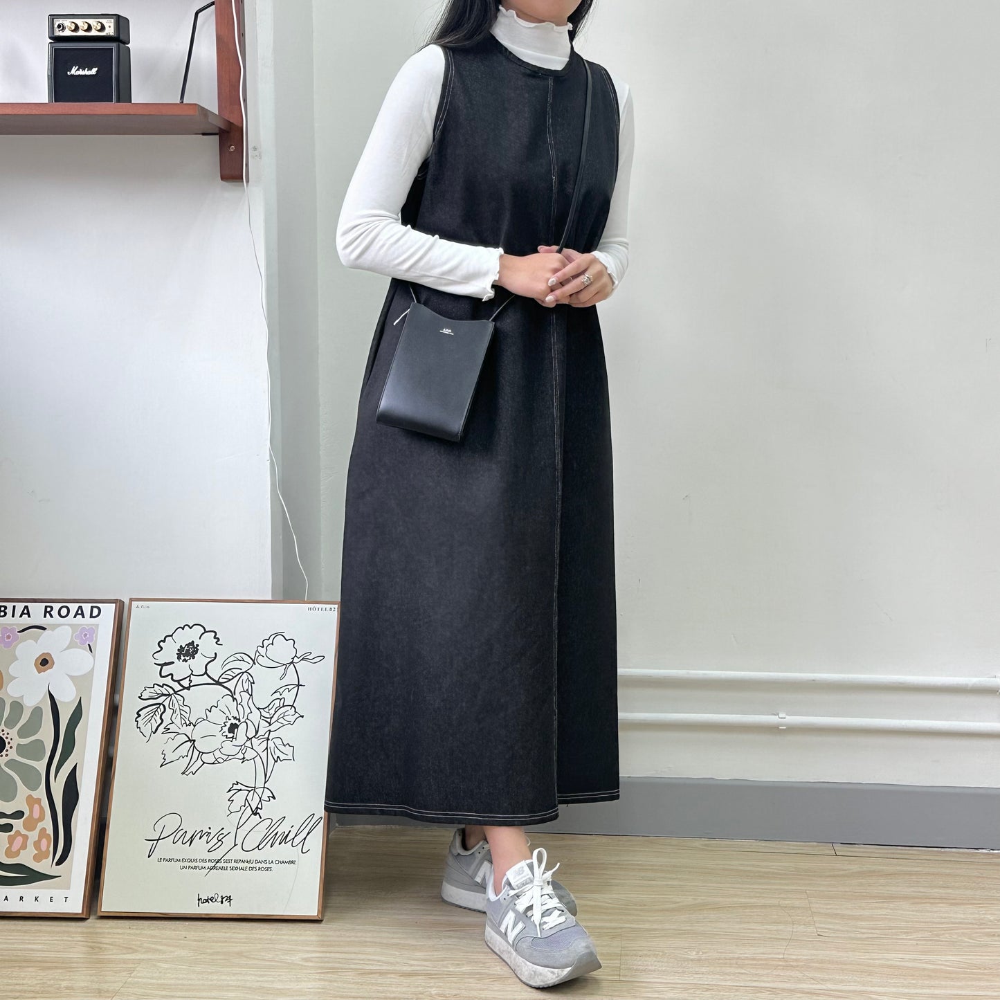 明線牛仔背心OPS 2色入 [門市搬遷清貨限時優惠$199!]