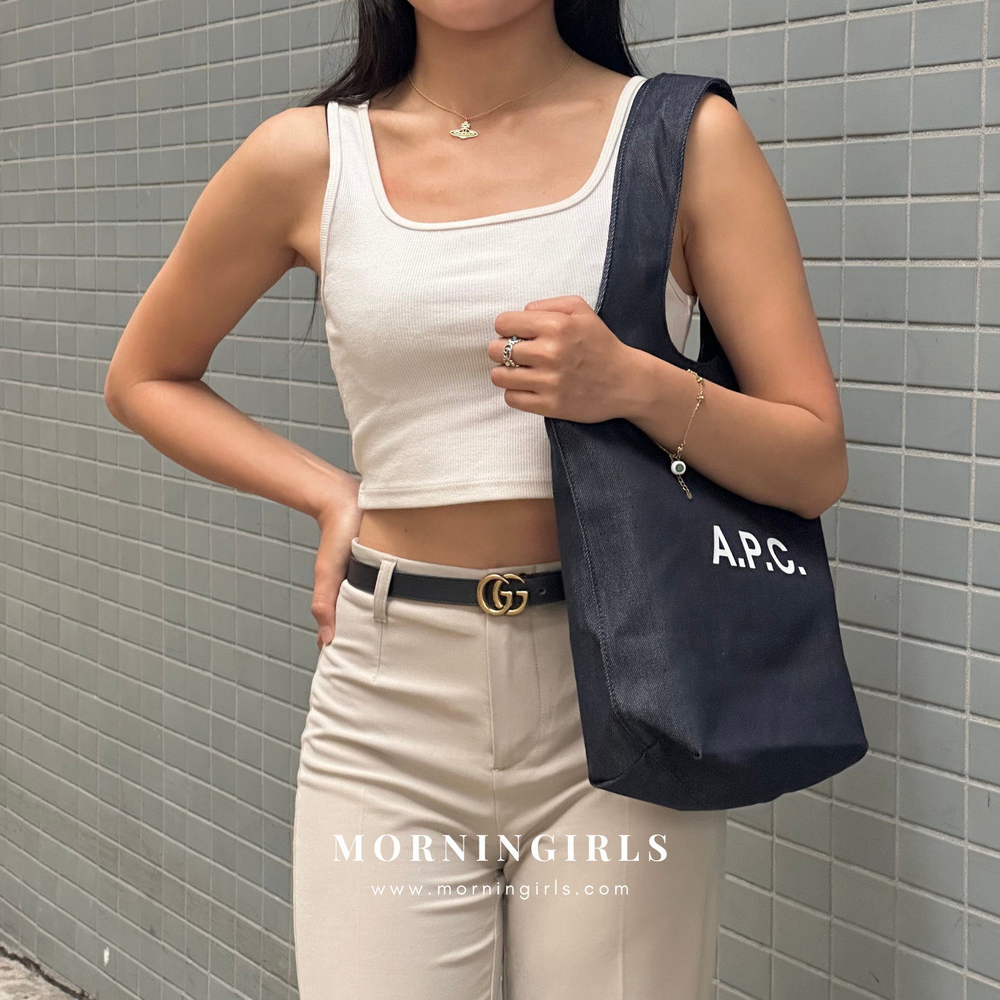 A.P.C. Ninon Tote Bag 最新重磅牛仔布