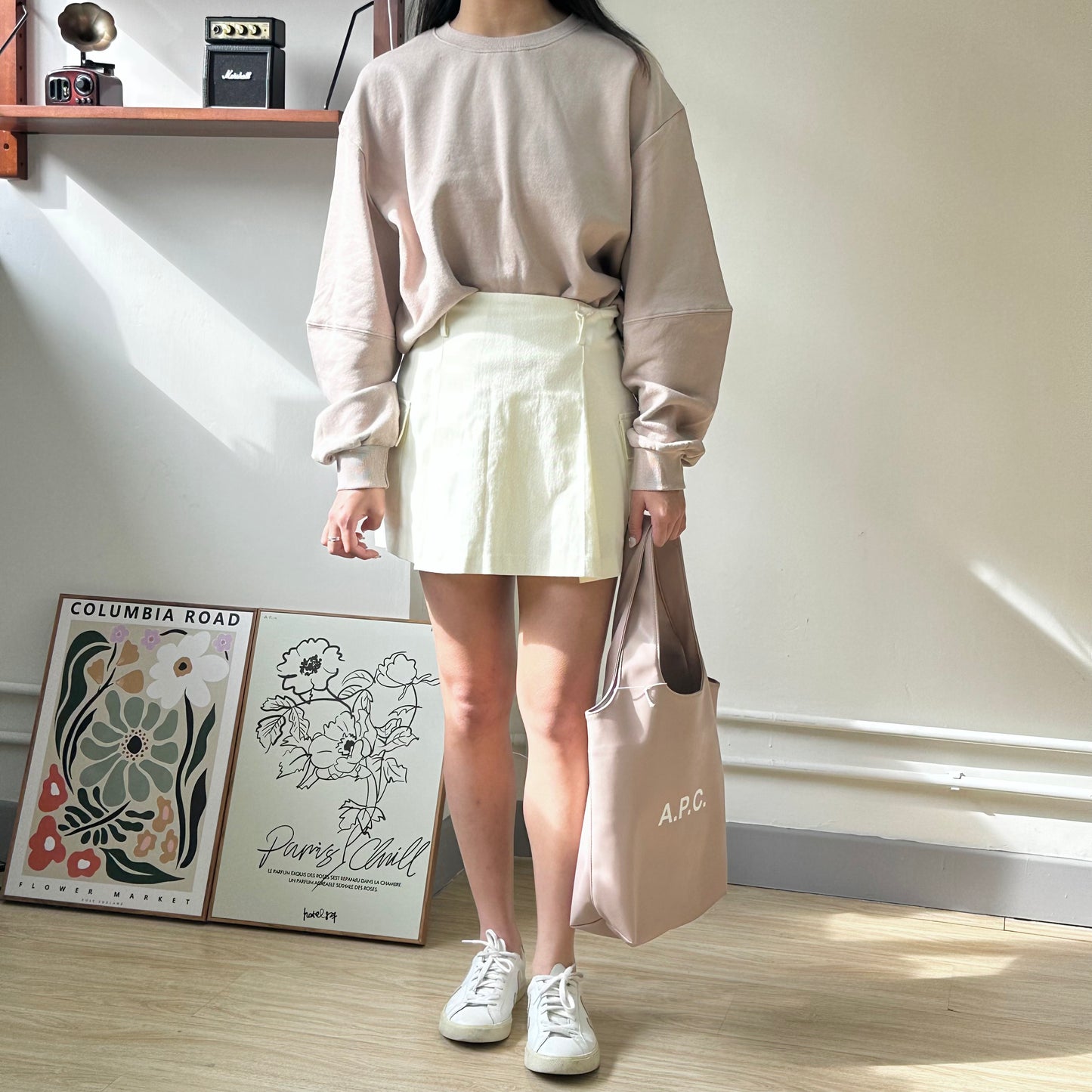 Basic Cropped Sweatshirt 4色入 微寬鬆 超抵!! 售完不補 [門市搬遷清貨限時優惠$69!]