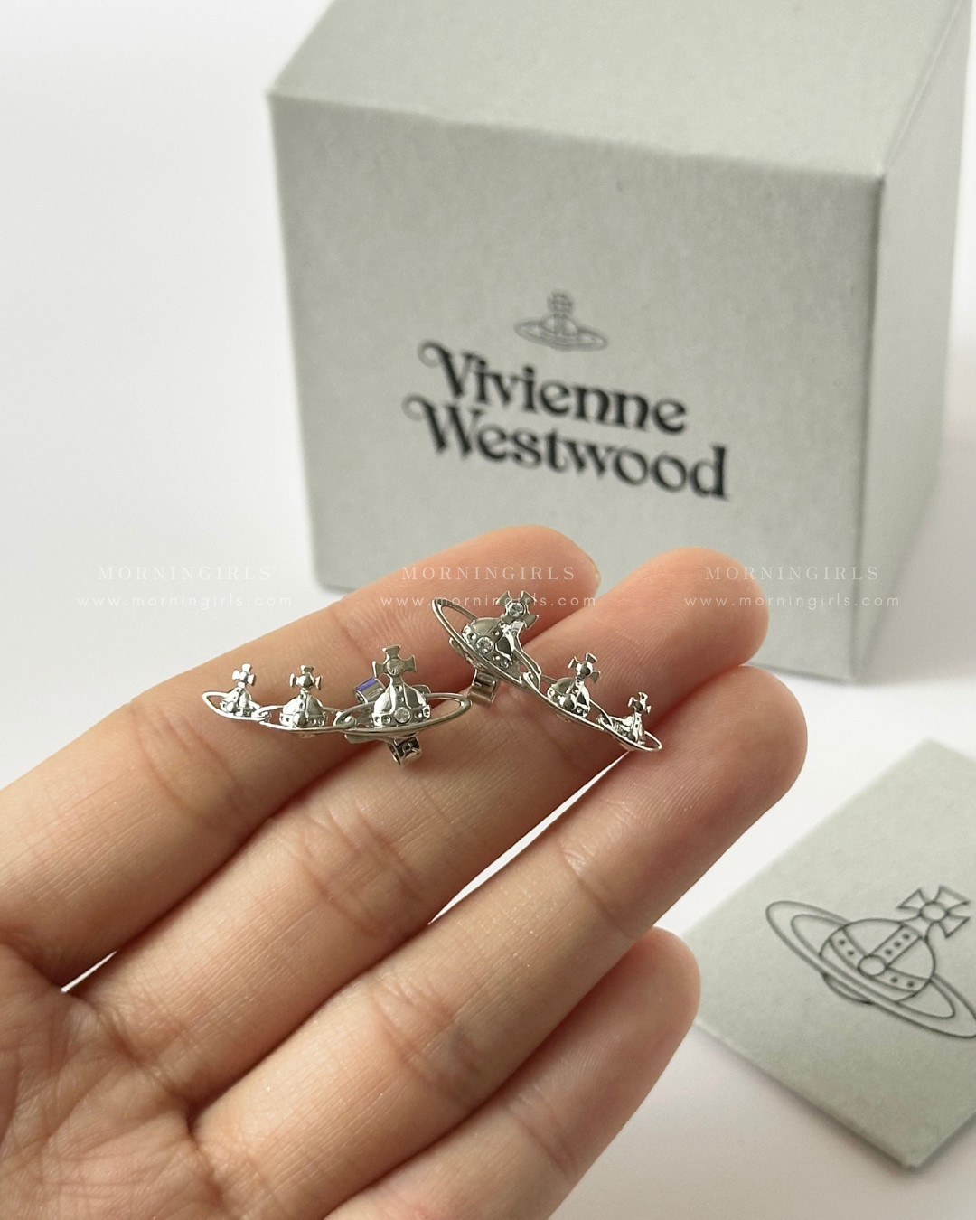 Vivienne Westwood Candy Earrings [店主自留款式 純美3連星球⋆˙⟡］