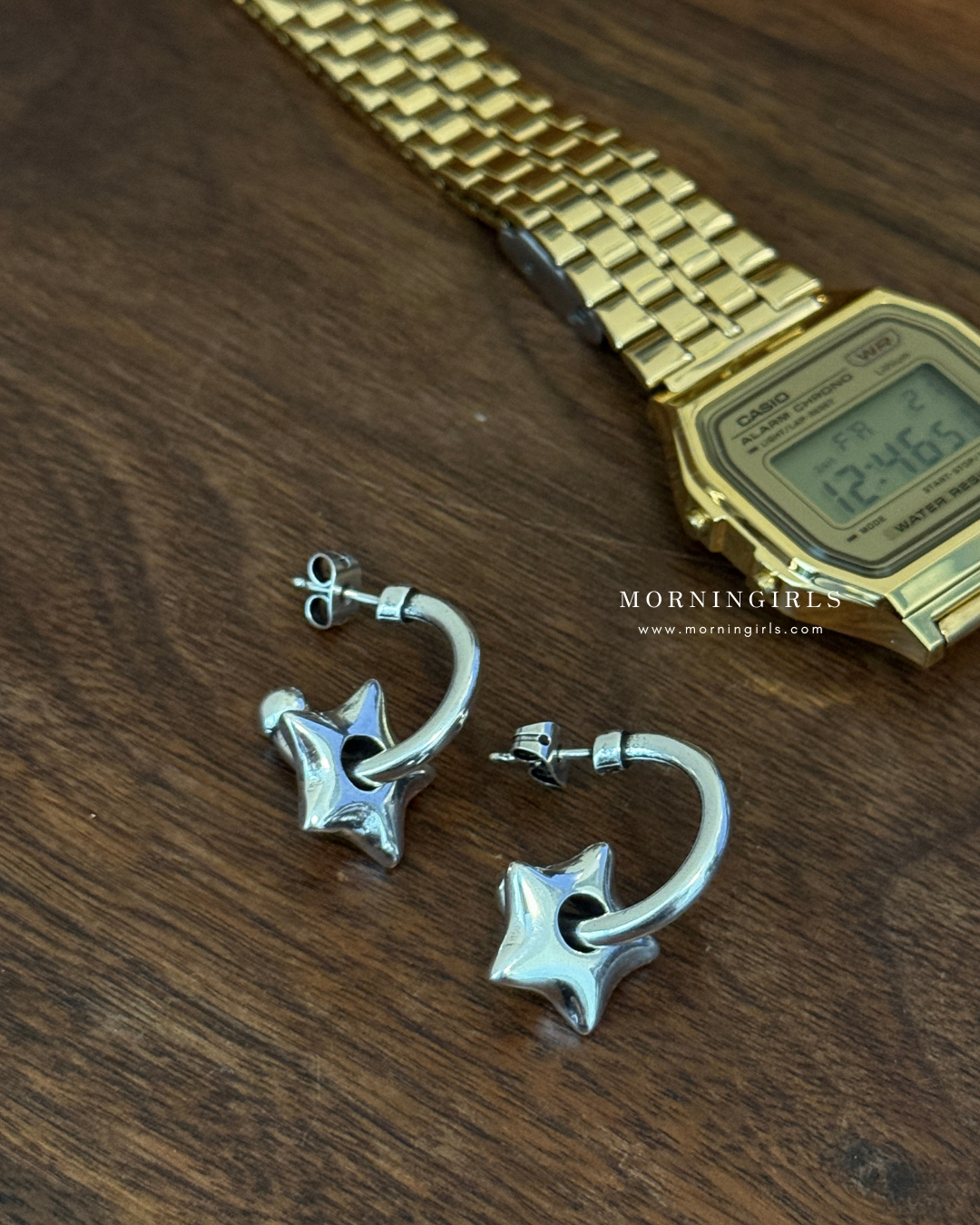 Otro Accesorio 西班牙手工飾物 - Star Earrings 小耳圈 [NEW ITEM!]