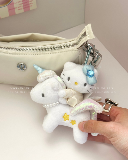 獨角獸 Hello Kitty 掛飾 🩵⋆.˚ [日本限定]