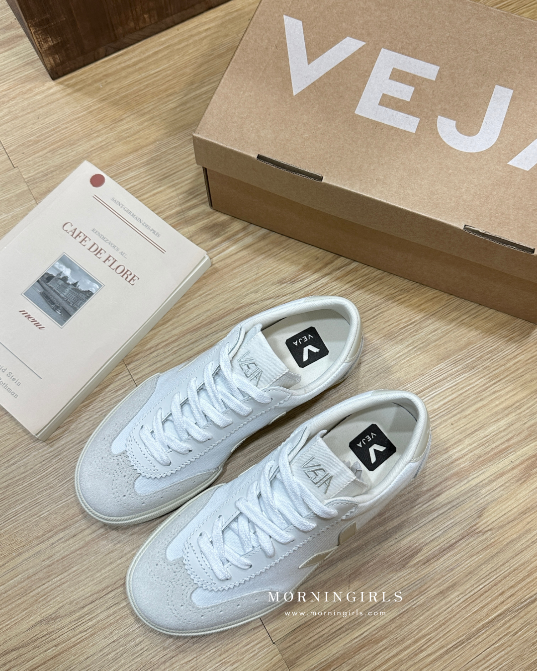 VEJA法國小白鞋 Volley Canvas 米白 [有機棉! 最新系列!]
