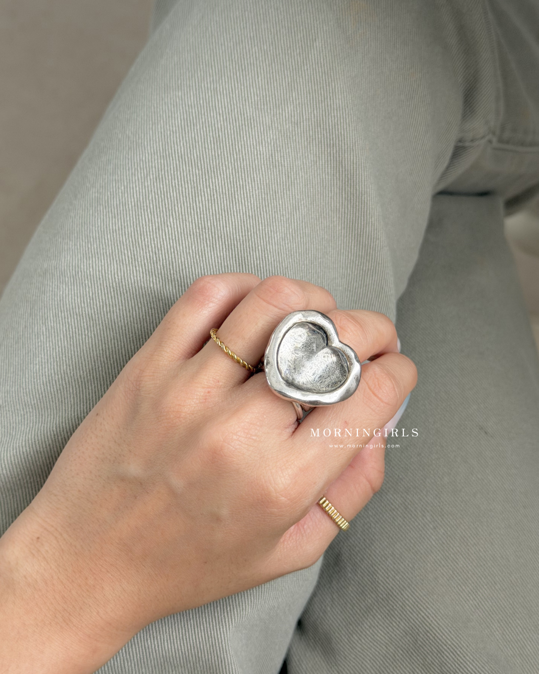 Otro Accesorio 西班牙手工飾物 - Galaxy Heart Ring [NEW ITEM! 顏色超美極推薦 可自行調節!]
