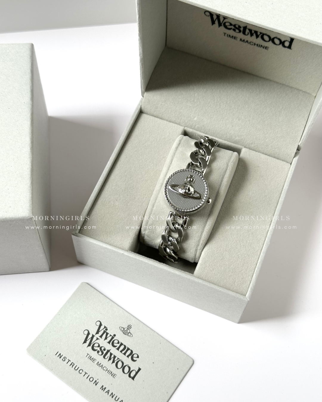 Vivienne Westwood Orb Button Watch 滑蓋手錶 [古巴鏈Vintage復古感 歐洲全斷貨最後一批12月中到]