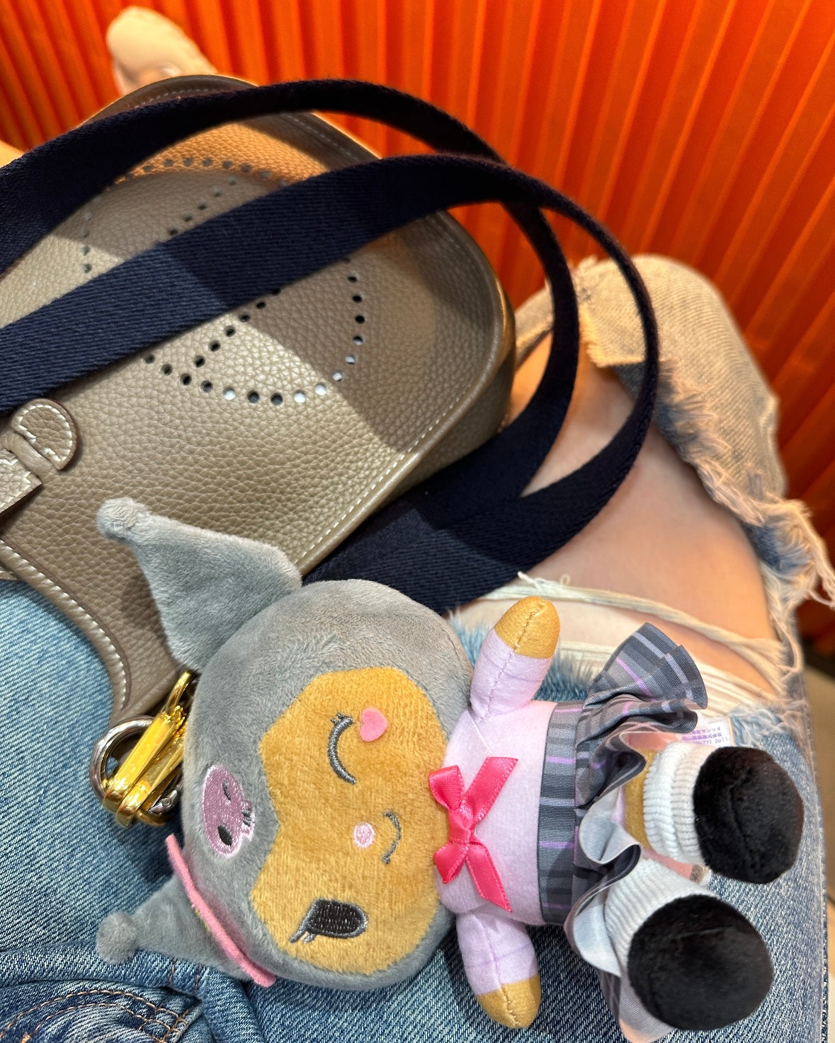 Kuromi日本限定校服掛飾 𝜗𝜚