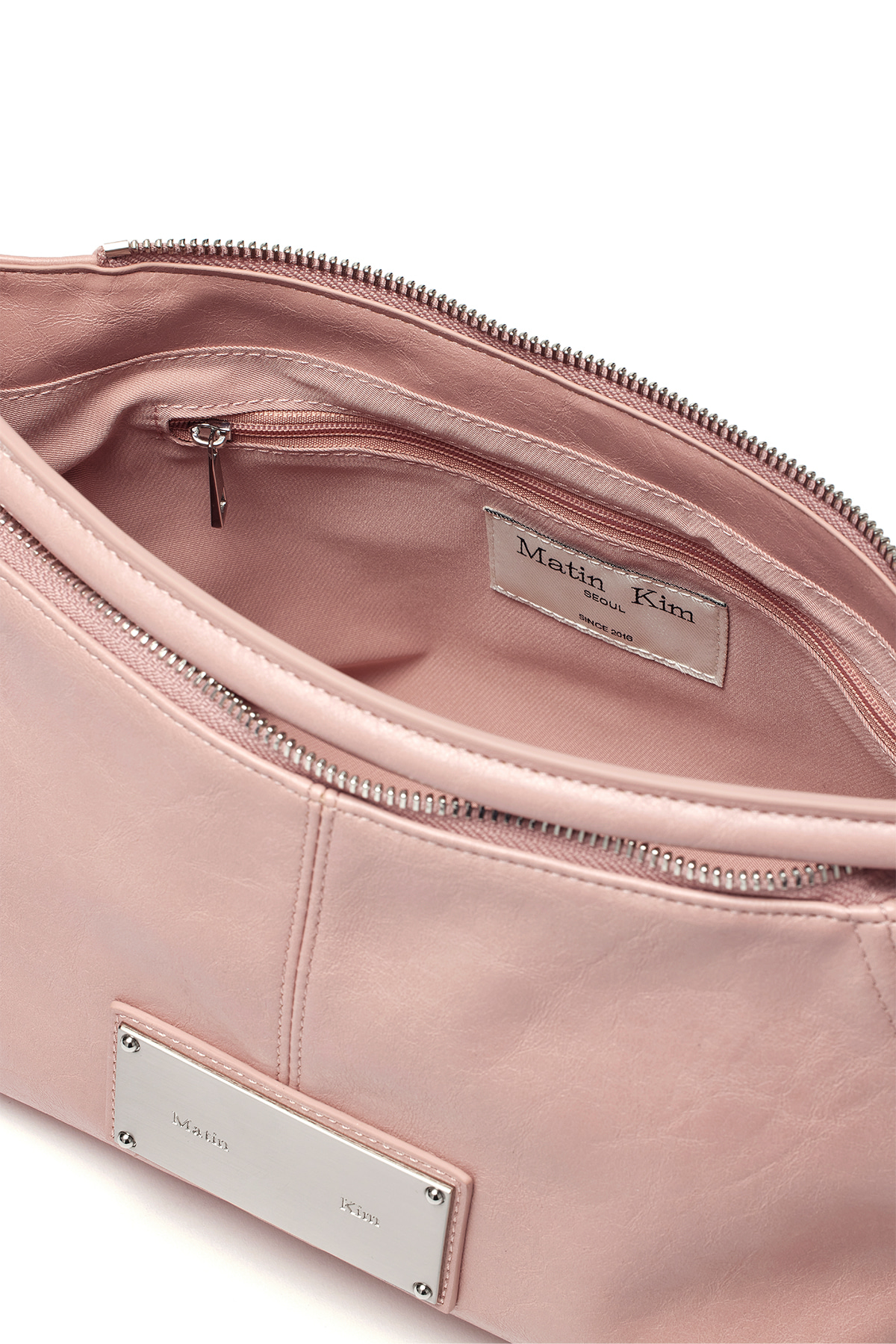 Matin Kim Side Zipper Two Way Bag SMALL 最新韓國選物🇰🇷側鍊飾帶單肩袋 [可兩用手挽側揹OK!］