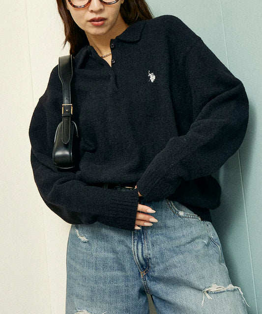 U.S. POLO ASSN. X PUBLUX 柔軟針織Polo上衣 [UNISEX日本直送新品優惠中]