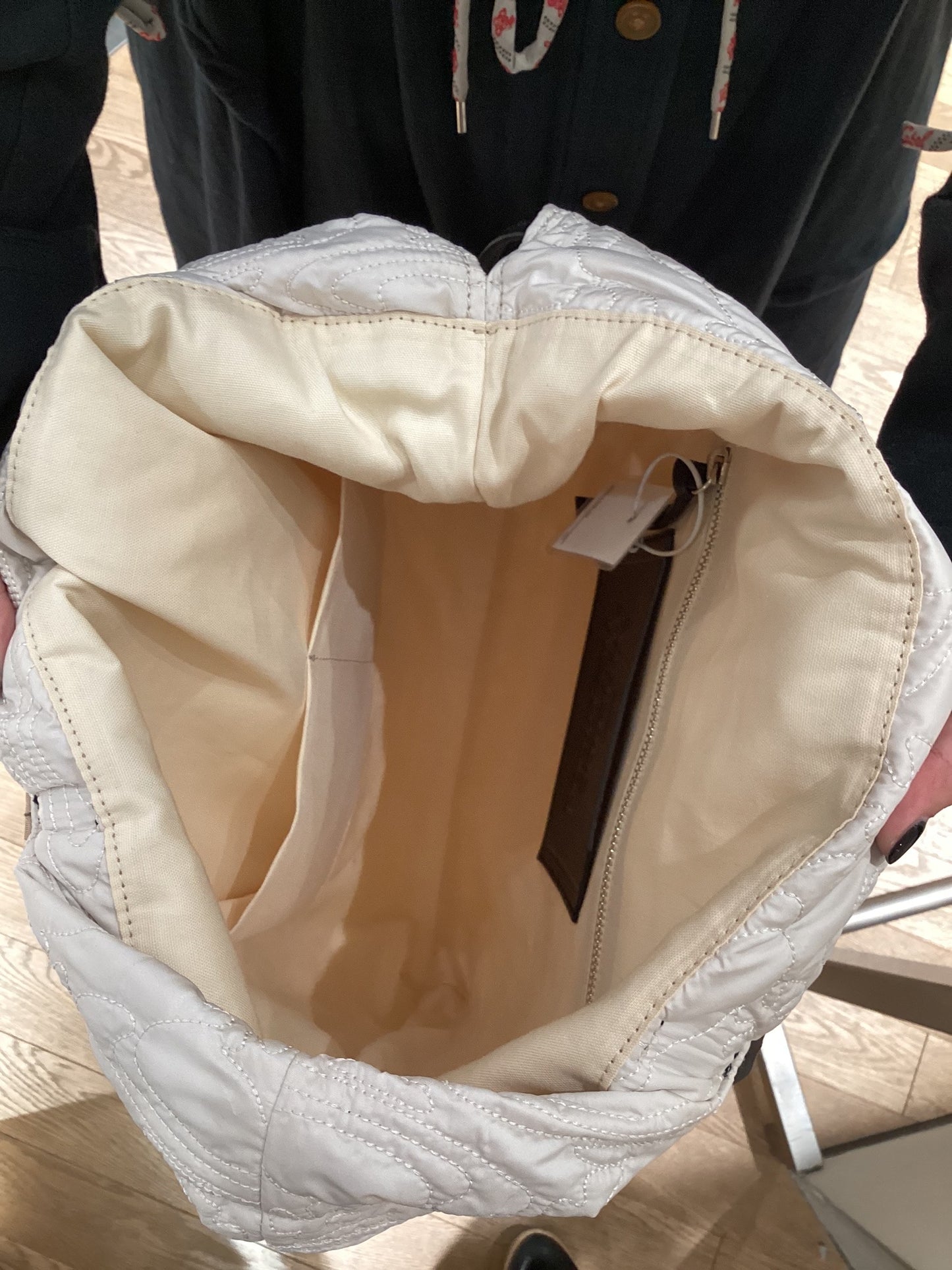 Vivienne Westwood RED LABEL Monogram Tote Bag 羽絨泡泡質料 真牛皮肩帶 [日本限定!]