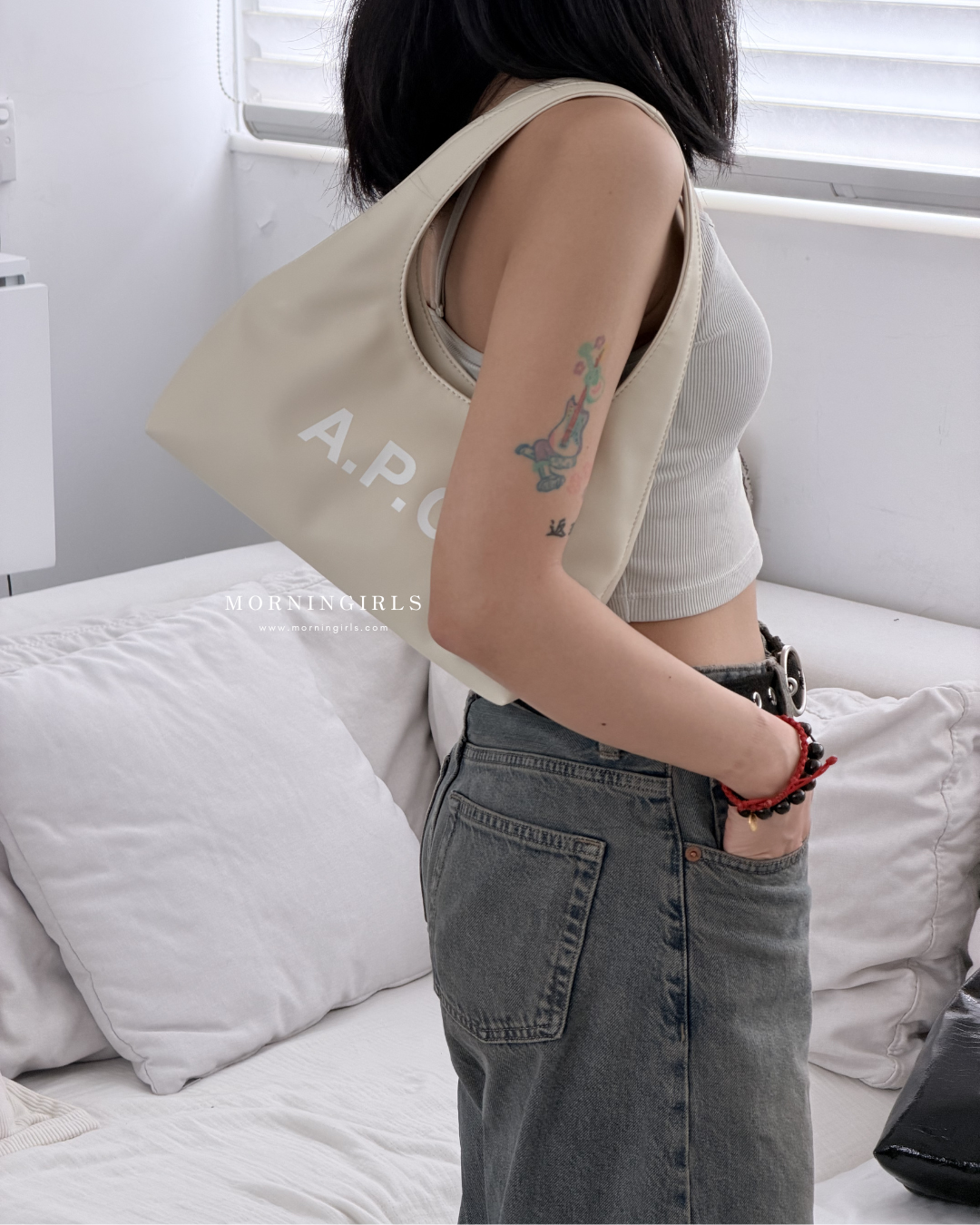 A.P.C. Baby Ninon Shoulder Bag［新色上架 超可愛腋下袋! 全現貨發售中］