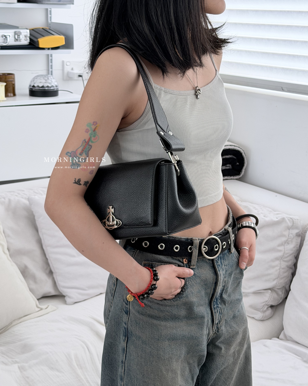 Vivienne Westwood Hazel Handbag 荔枝皮  [防刮花軟熟手感]
