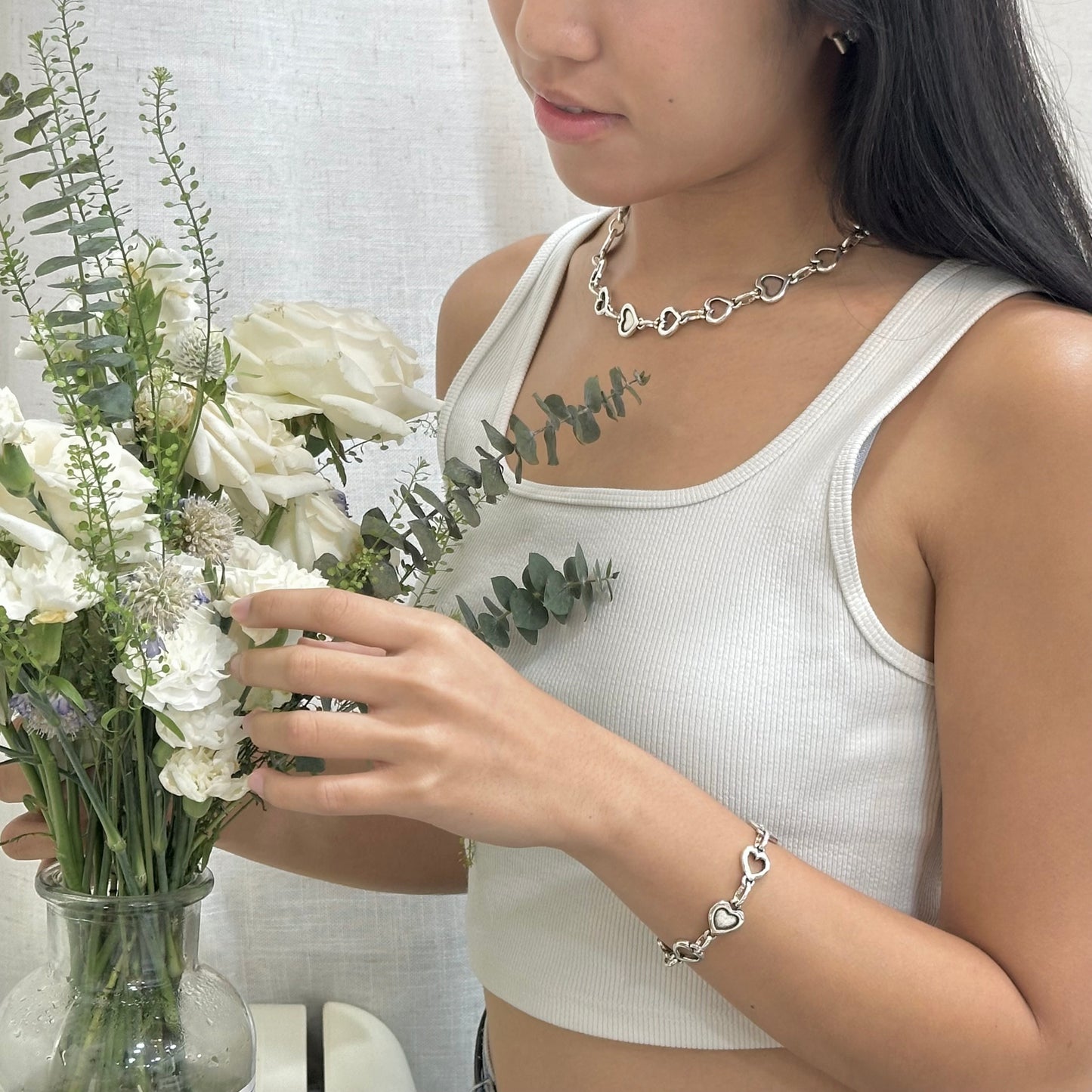 Otro Accesorio 西班牙手工飾物 - Inter-Heart Necklace