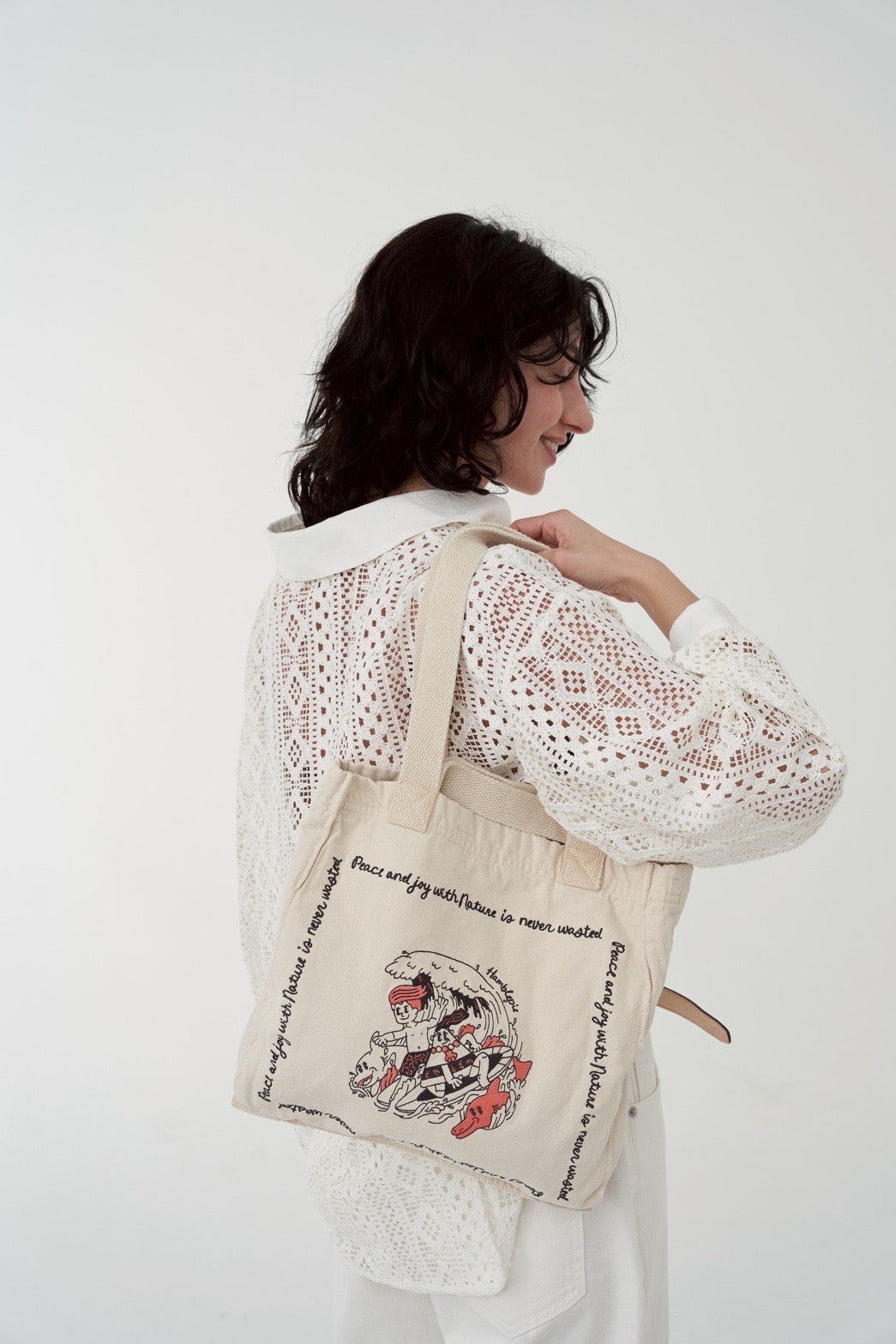 Hamblepie 泰國自家品牌 - Surfing Party Tote Bag［最新上架!］