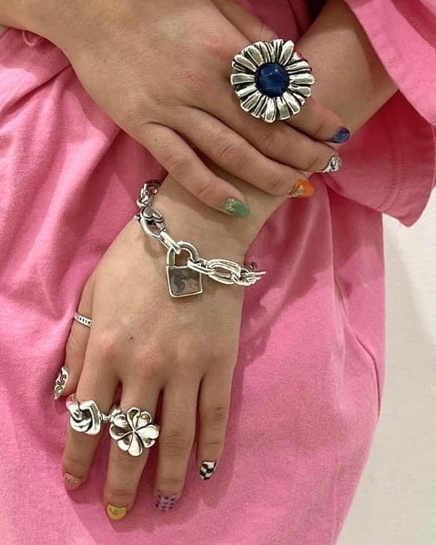 Otro Accesorio 西班牙手工飾物 - Lock Chain Bracelet [NEW ITEM!]