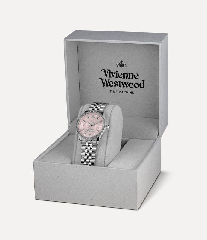 Vivienne Westwood Little Wallace Watch 32mm  [2026最新上架粉鑽浮雕]