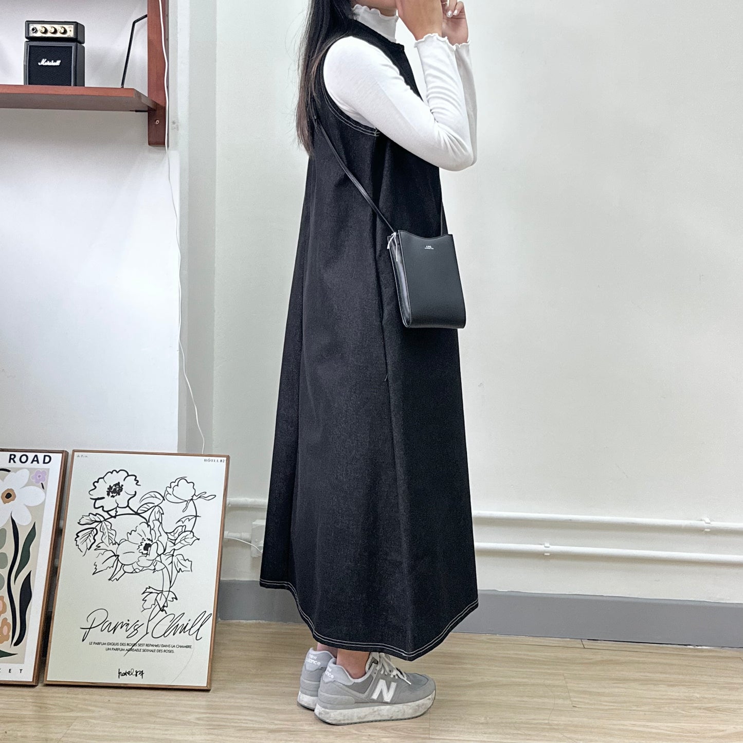 明線牛仔背心OPS 2色入 [門市搬遷清貨限時優惠$199!]